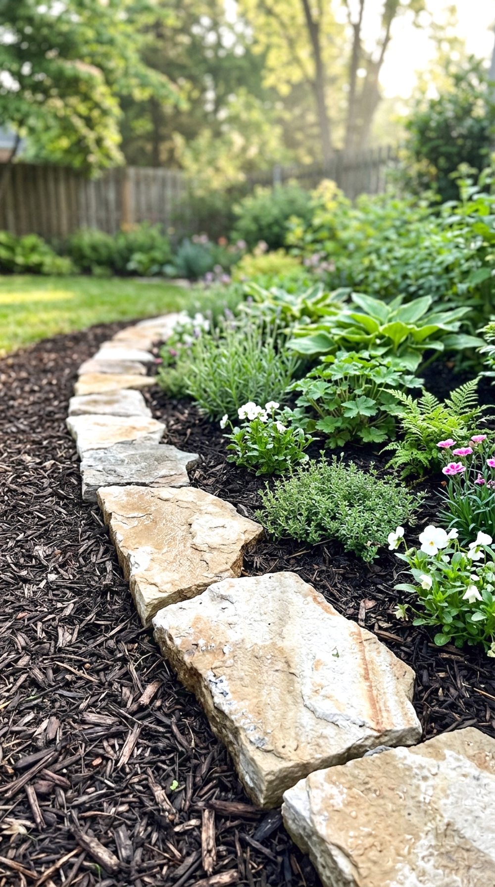 Flagstone Border