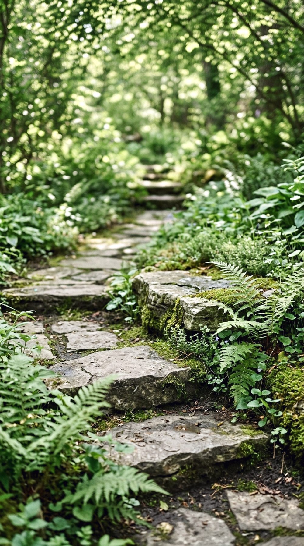 Flagstone Garden Steps