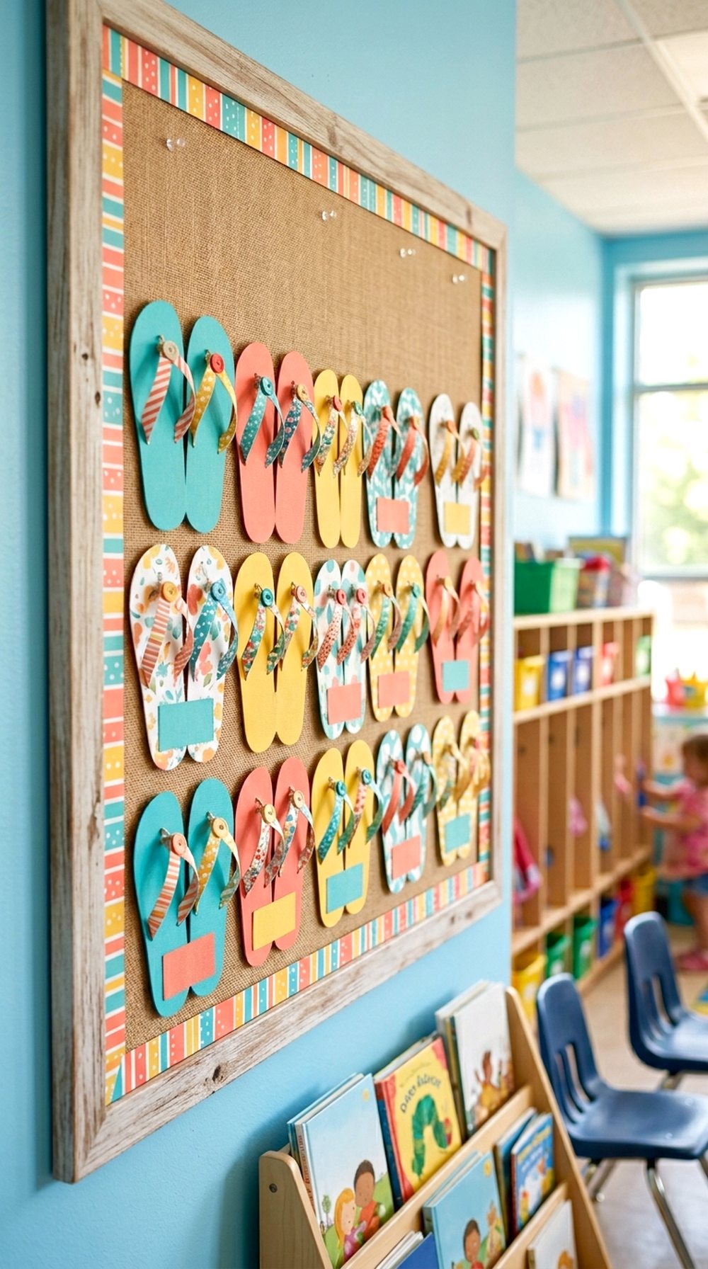 Flip Flop Bulletin Board
