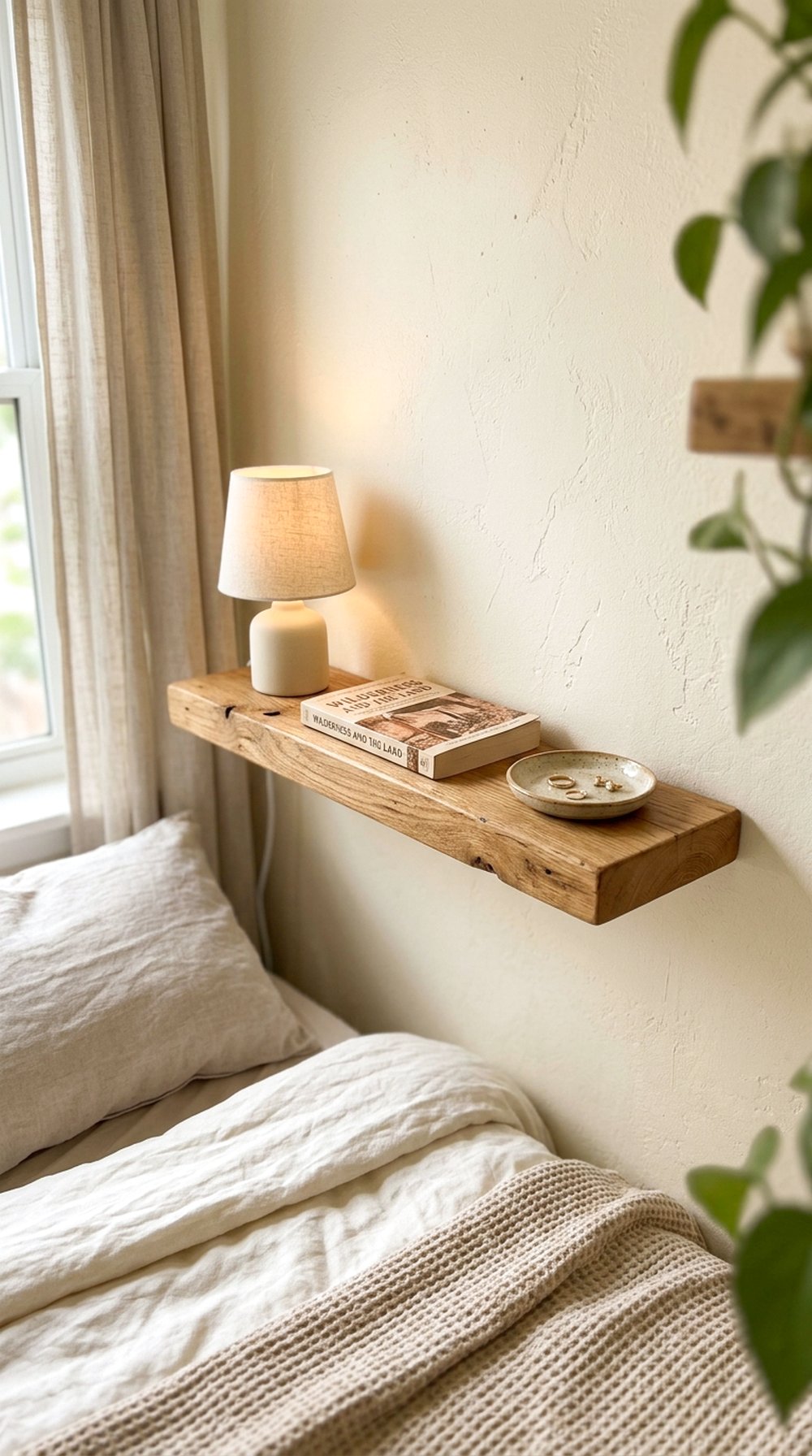 Floating Bedside Shelf