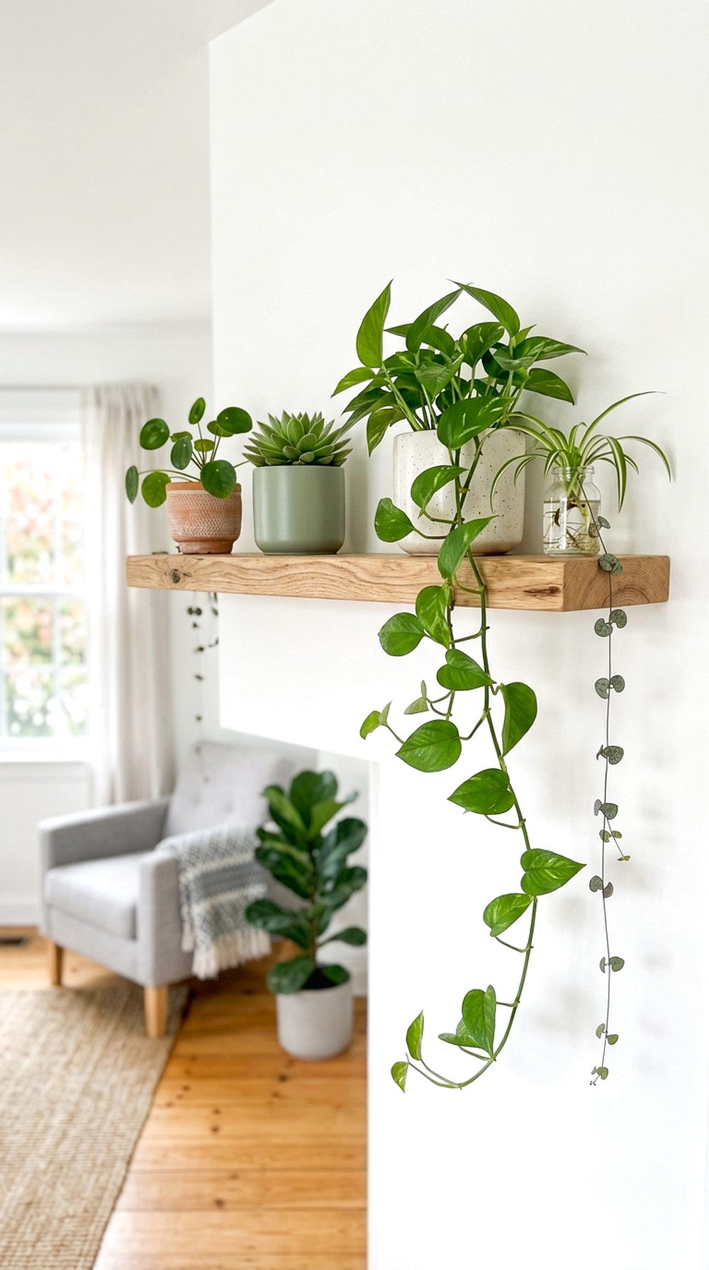 Floating Plant Shelf