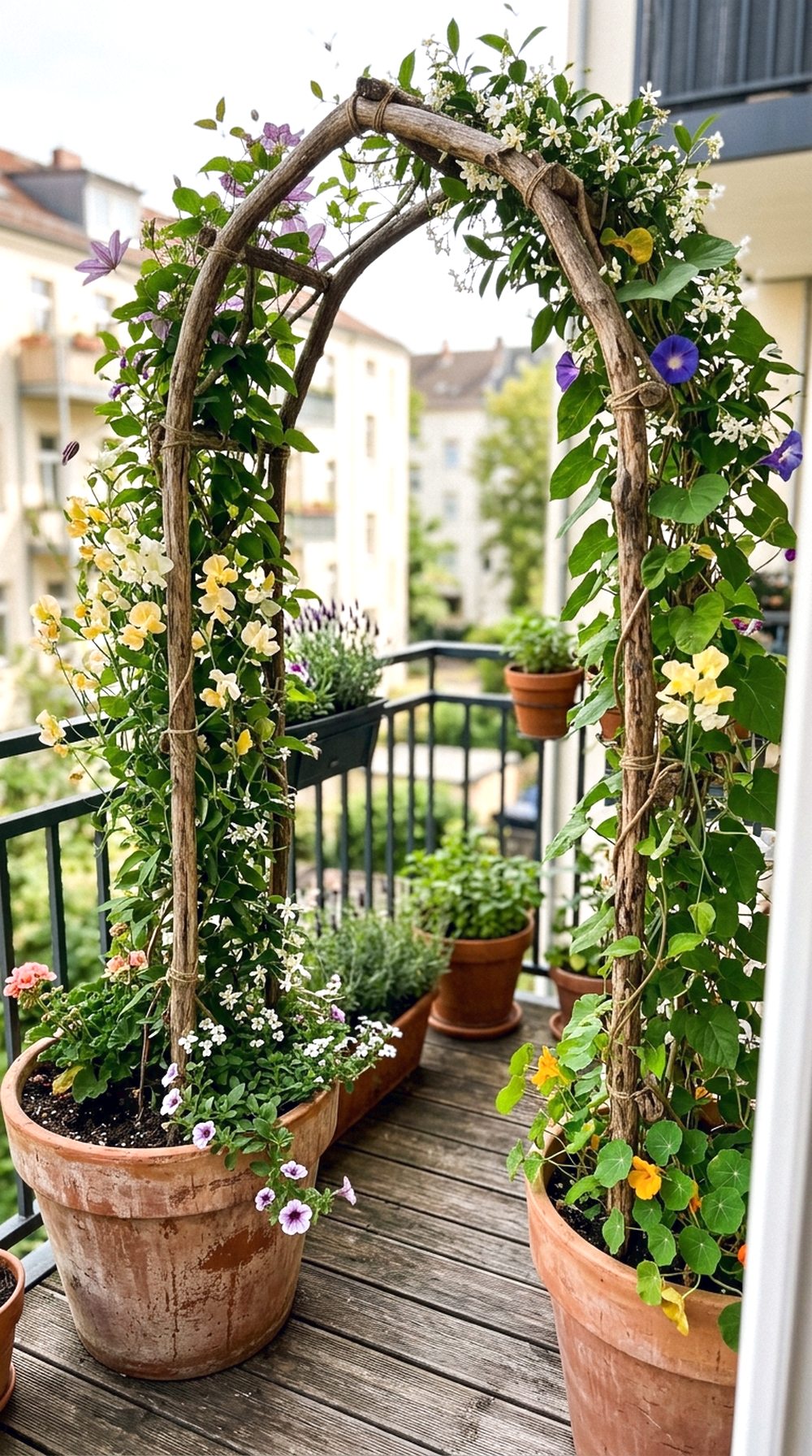 Flower Pot Garden Arch