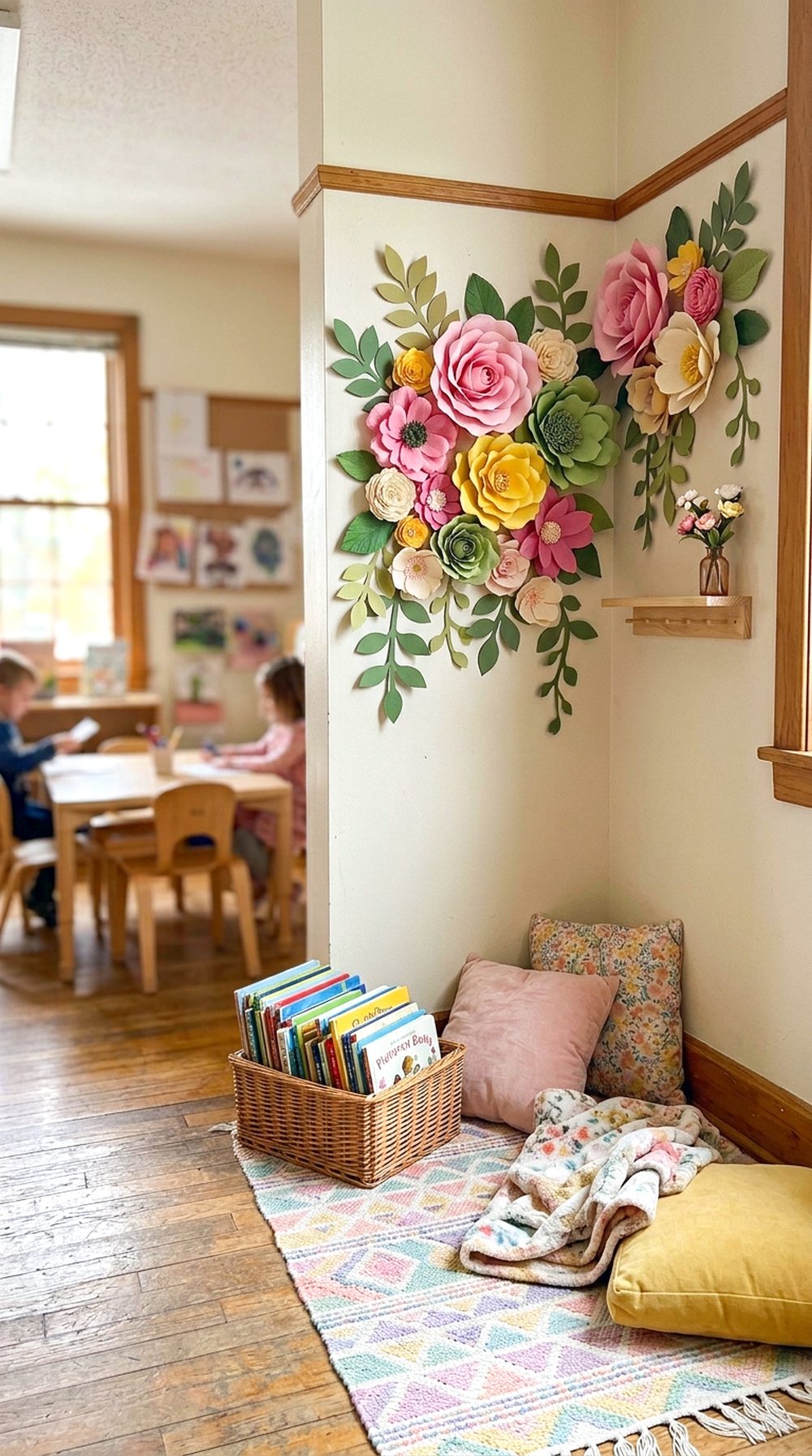 Flower Reading Corner