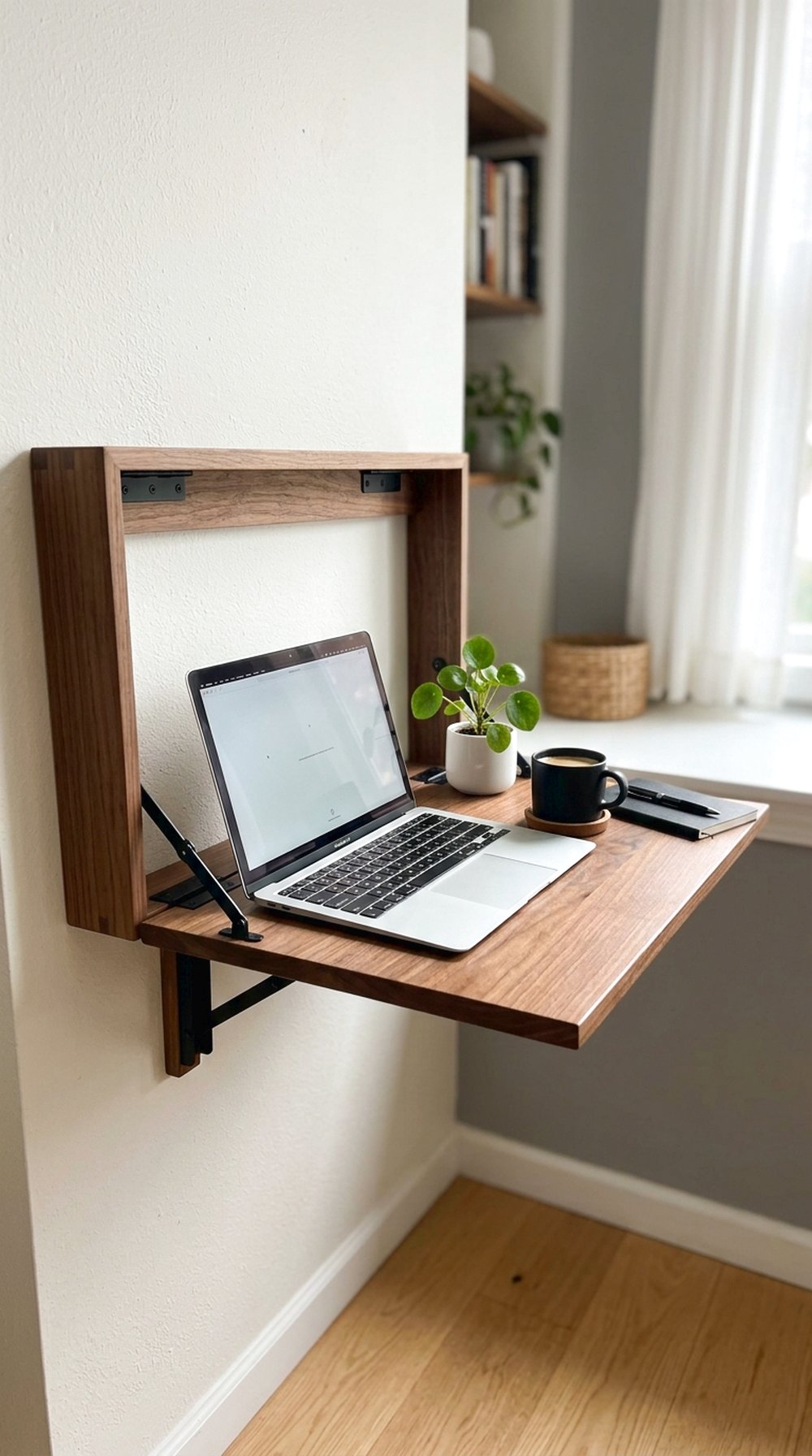 Fold-Down Mini Desk