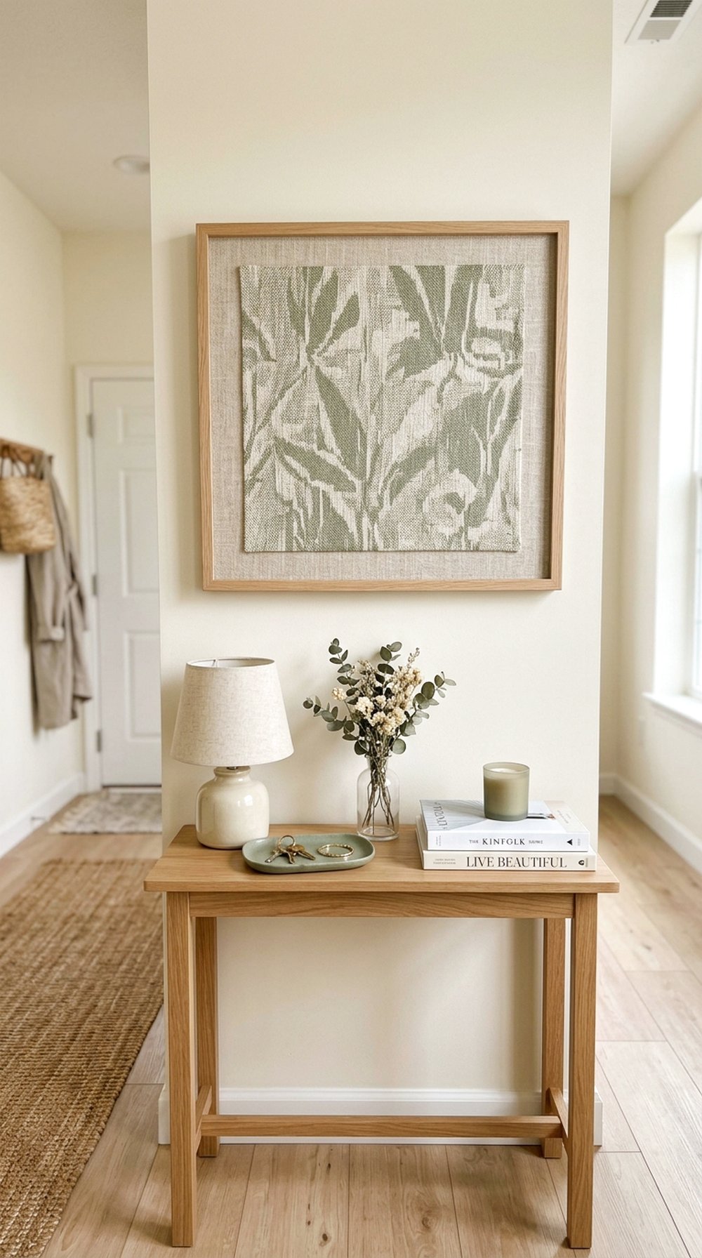 Framed Fabric Wall Art