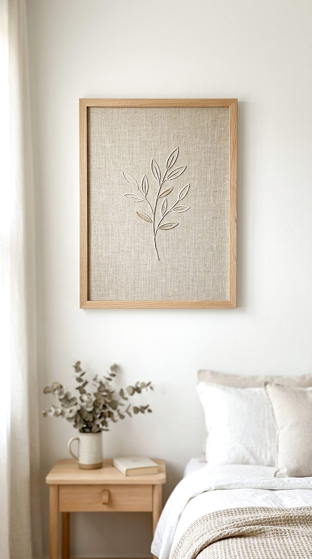 Framed Fabric Wall Art