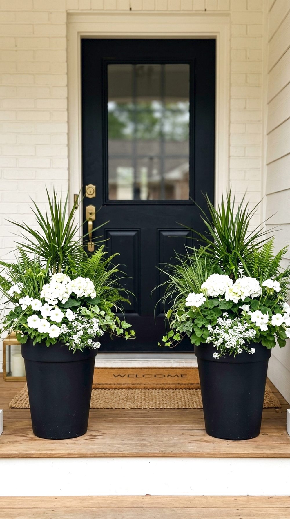 Front Door Planter Pair