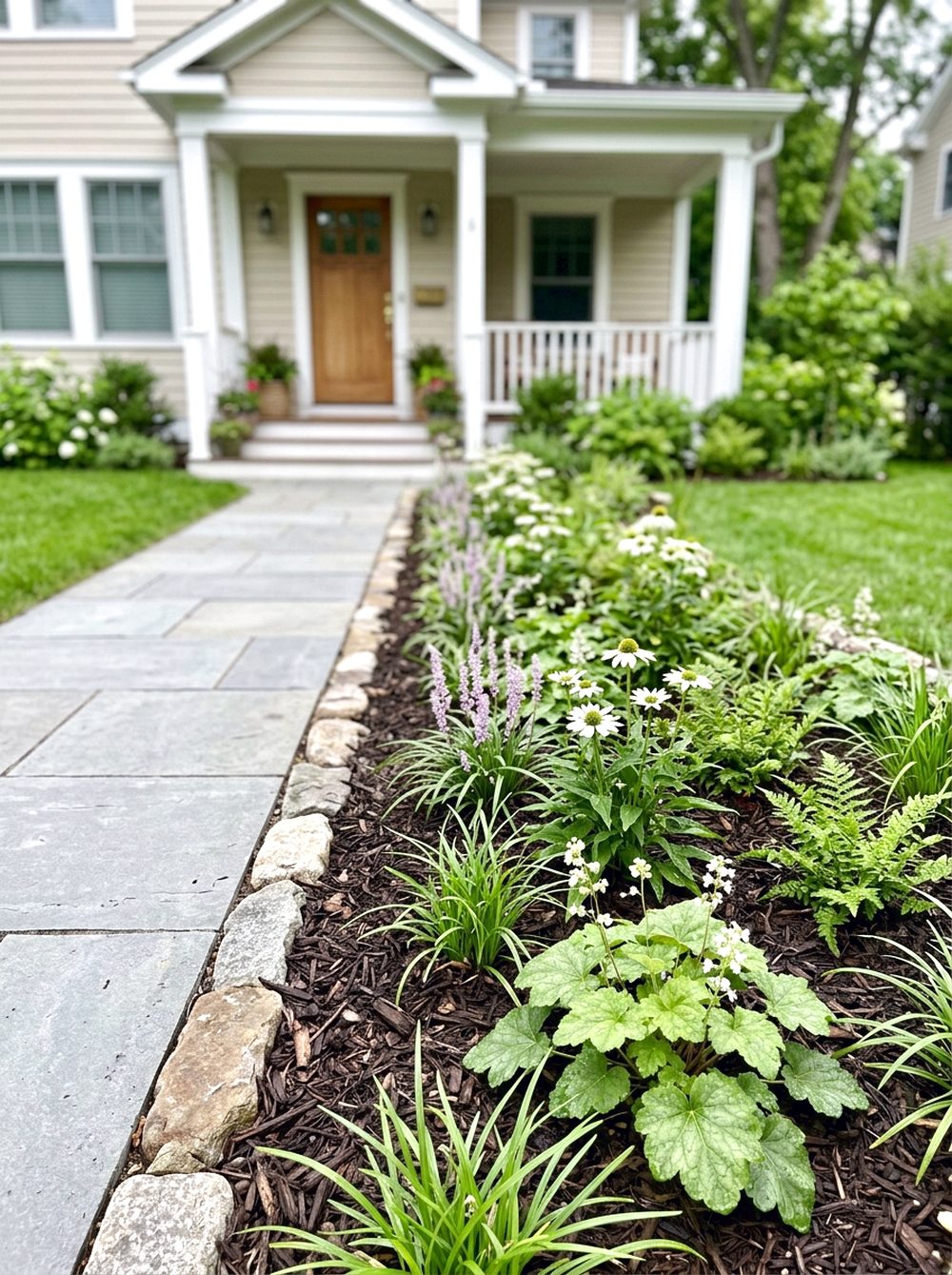 Front Walk Rain Garden