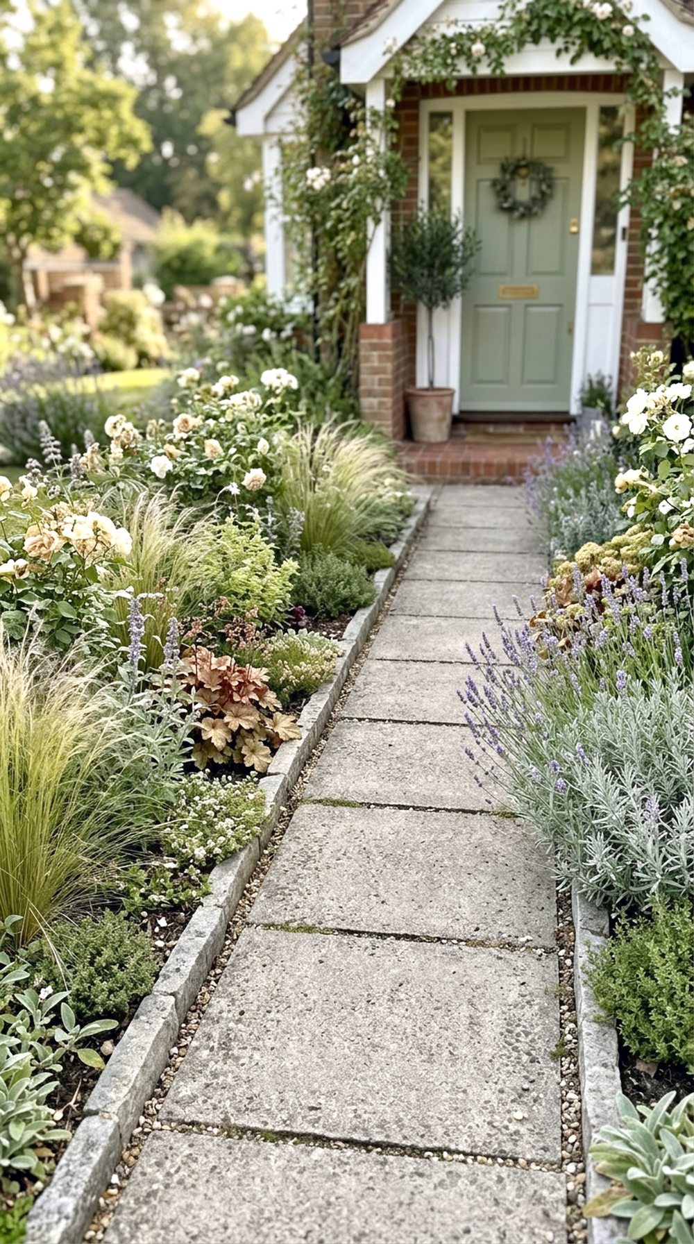 Front Walkway Garden