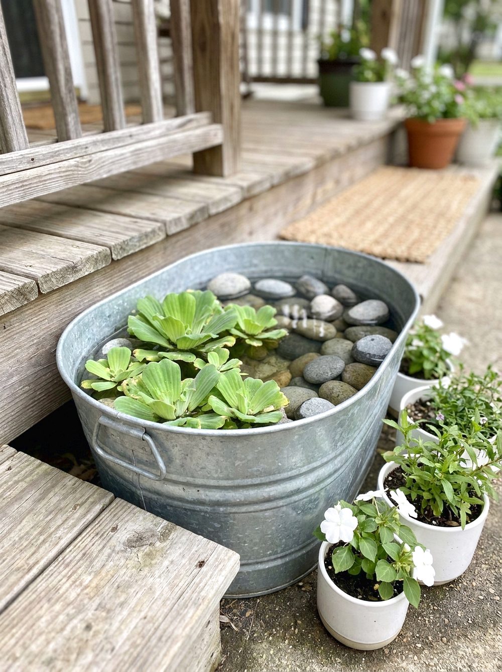 Galvanized Tub Micro Pond