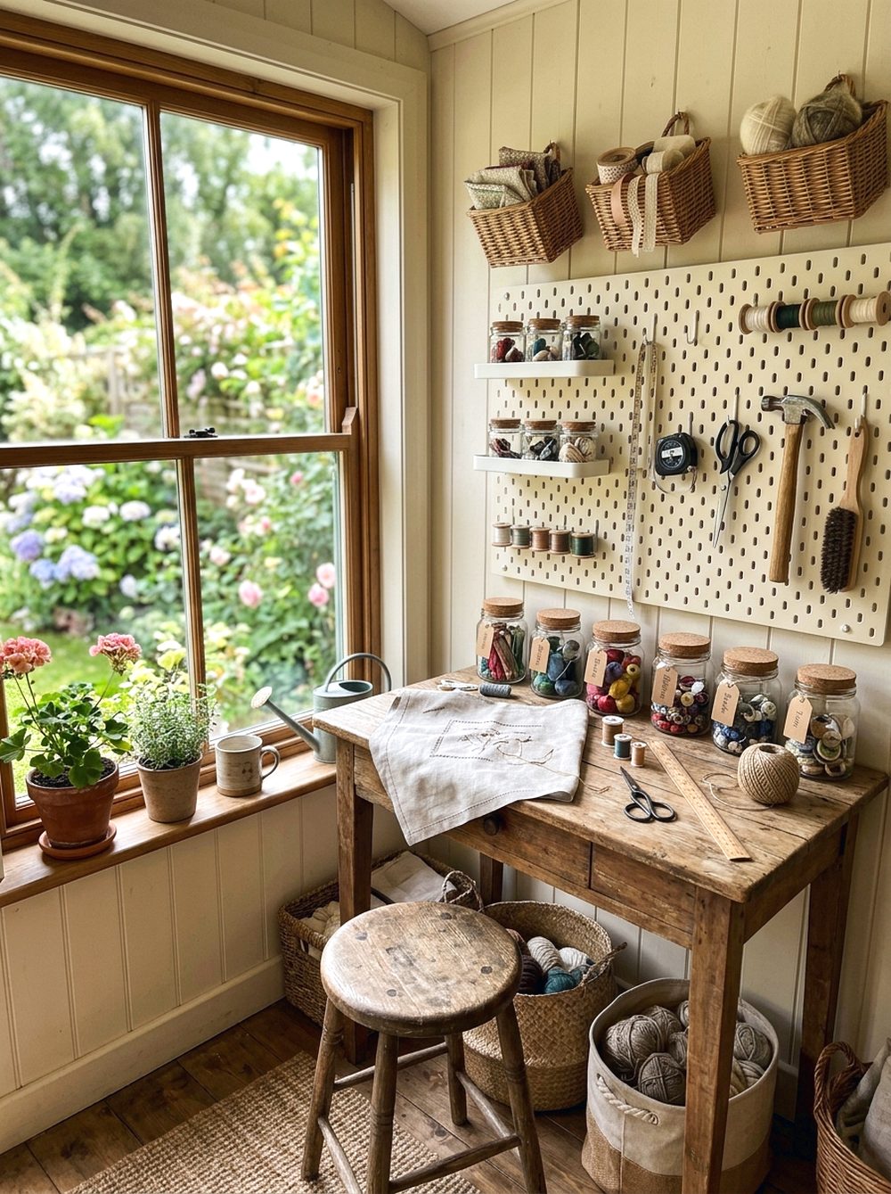 Garden Room Craft Corner