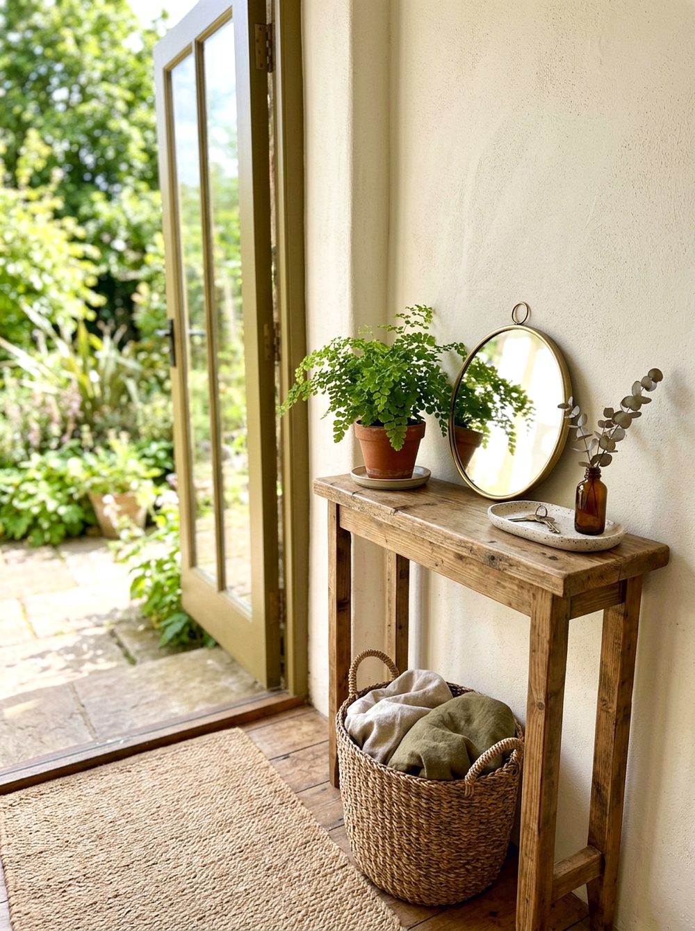 Garden Room Entry Corner
