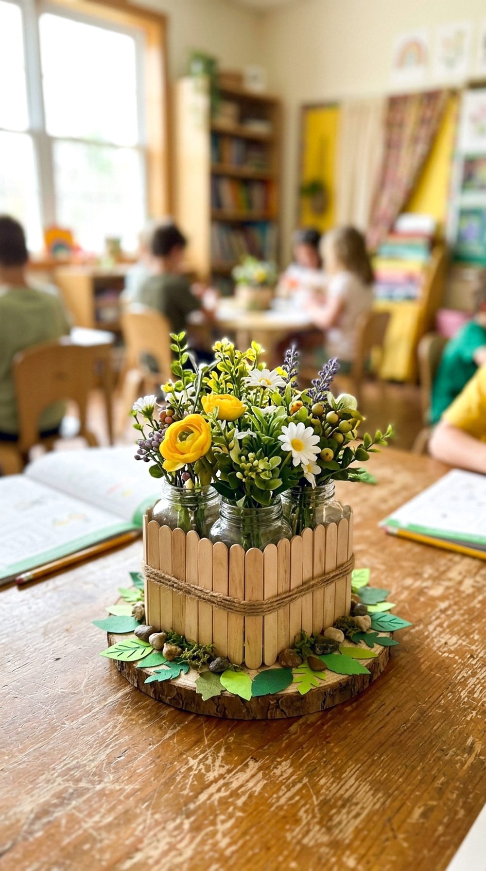 Garden Table Centerpieces