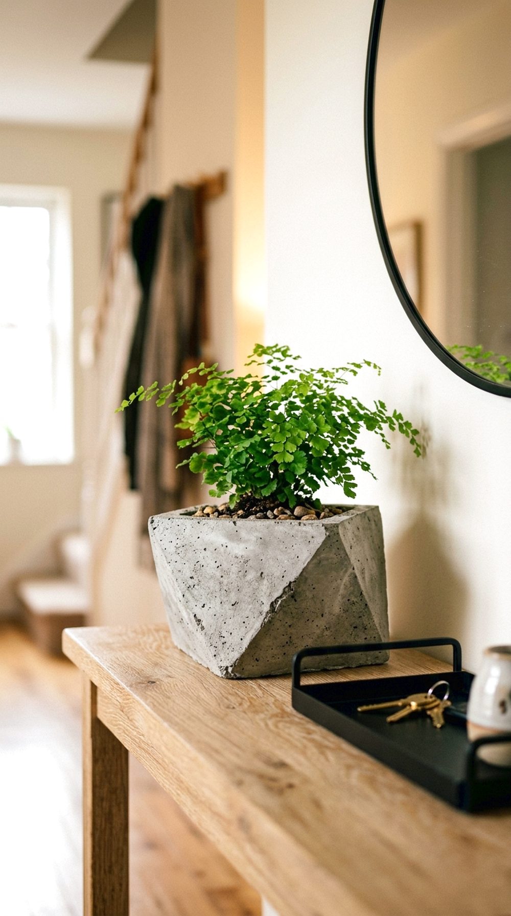 Geometric Cement Planter