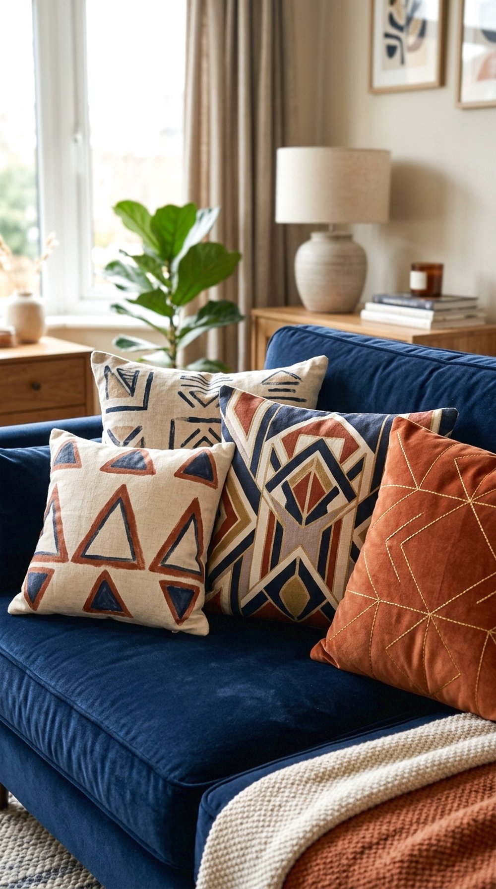 Geometric Cushion Mix