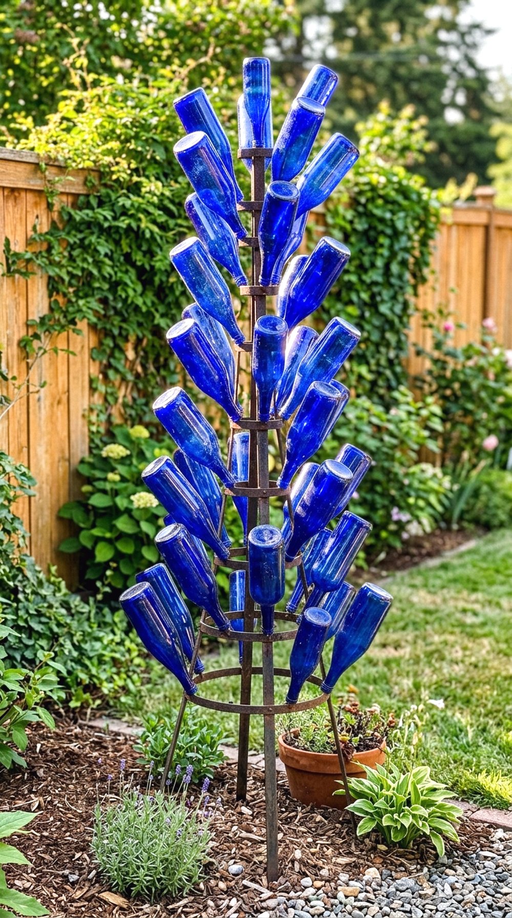 Glass Bottle Tree