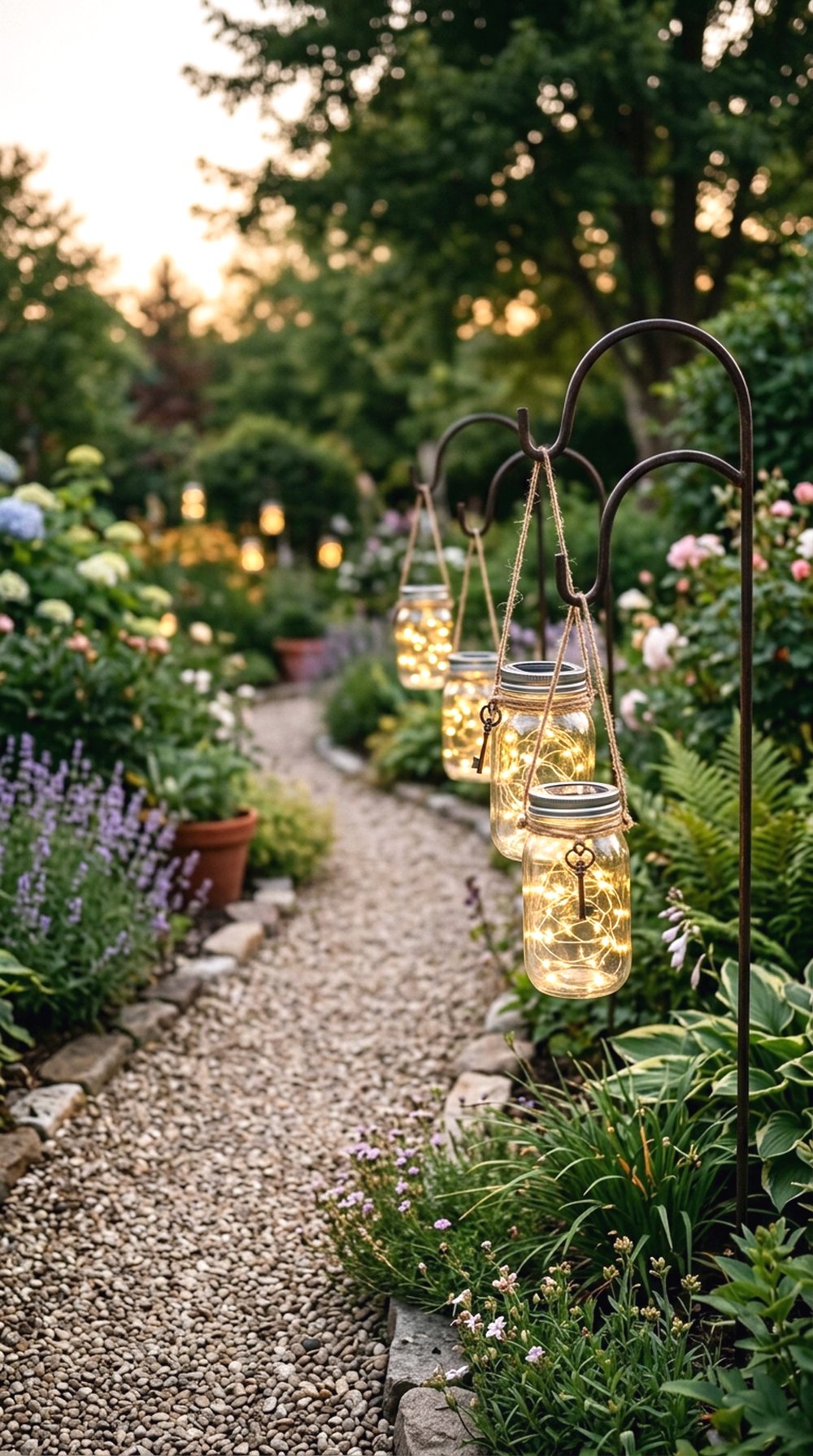 Glass Jar Solar Lanterns