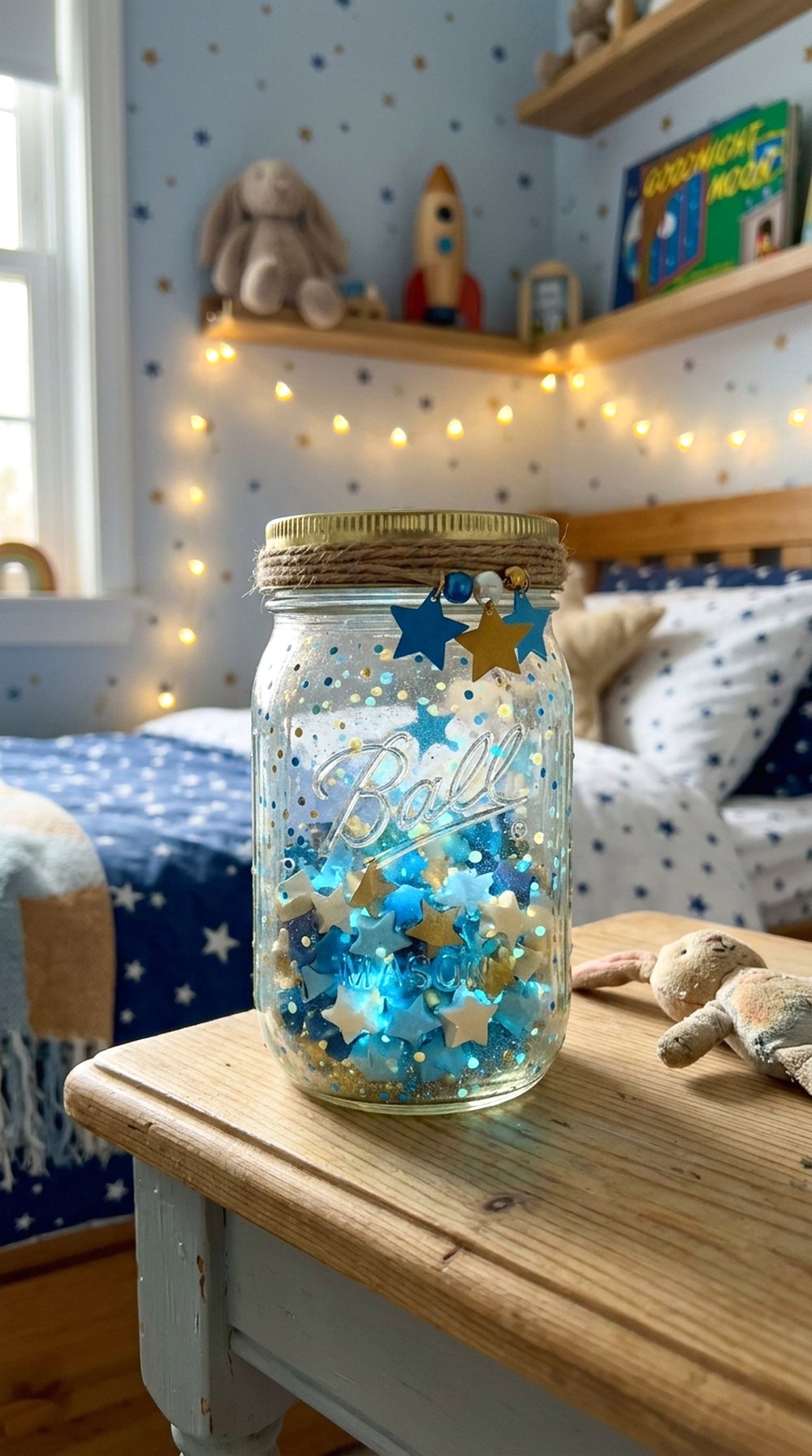Glow-in-the-Dark Star Jar