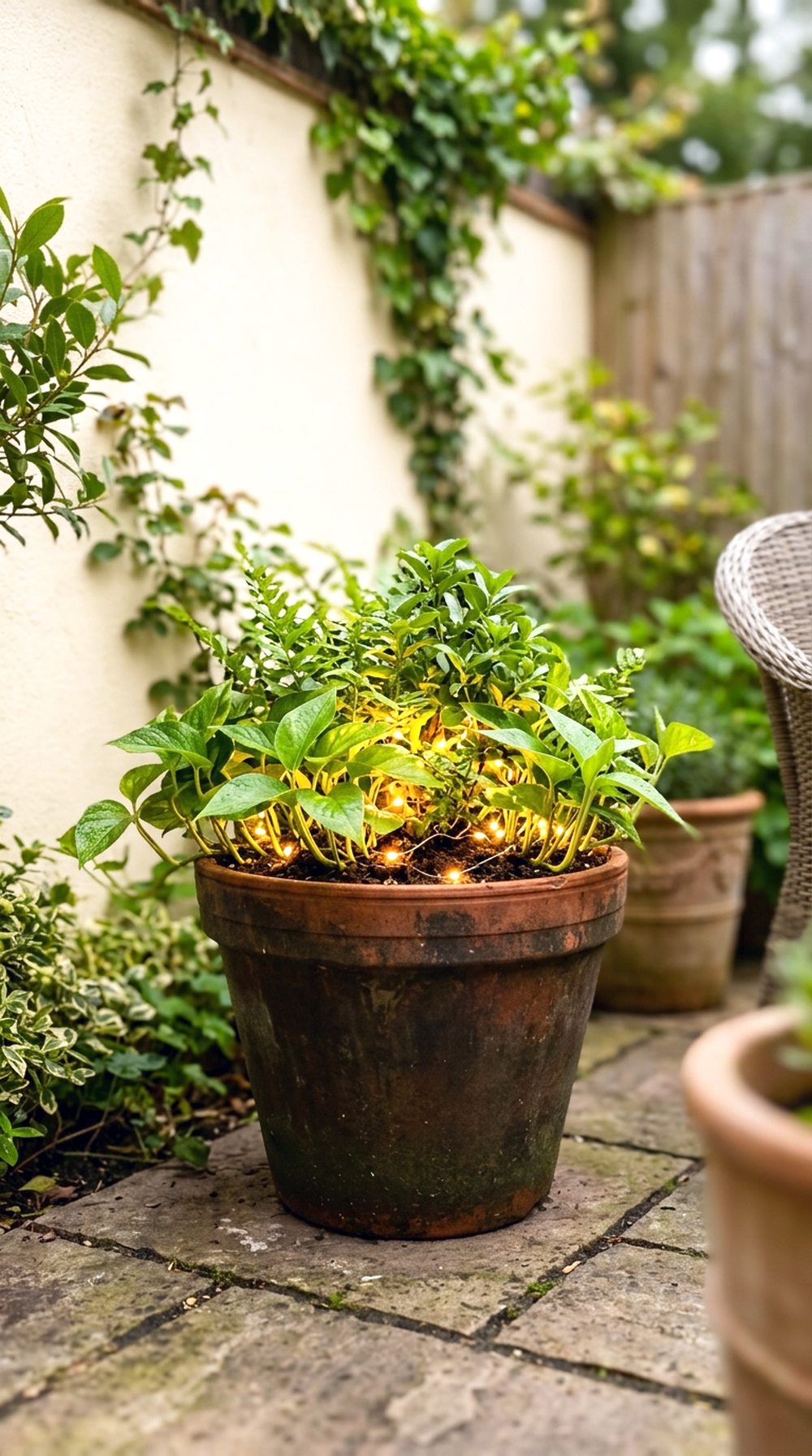 Glowing Planter Lights