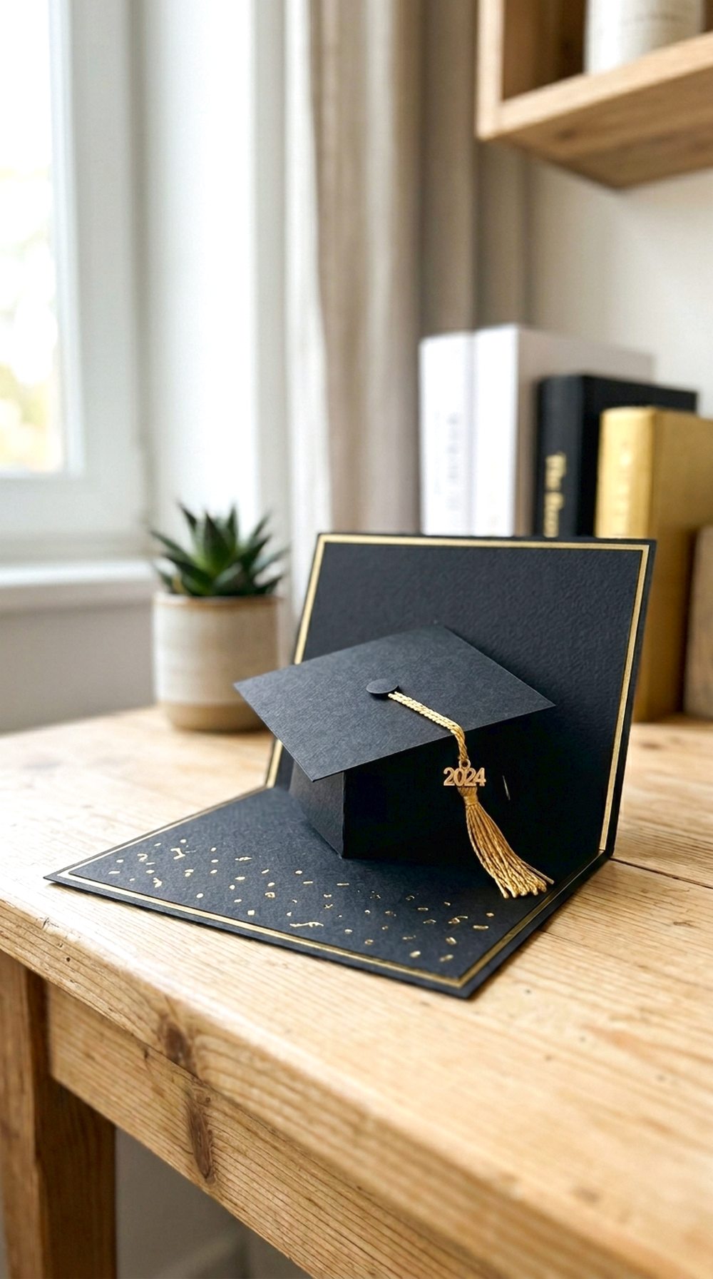 Graduation Cap Pop-Up Card