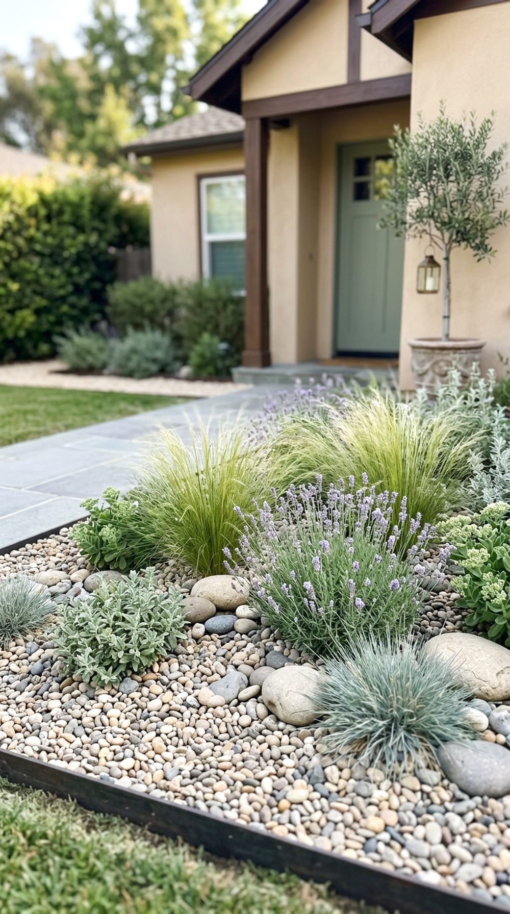 Gravel Garden Bed