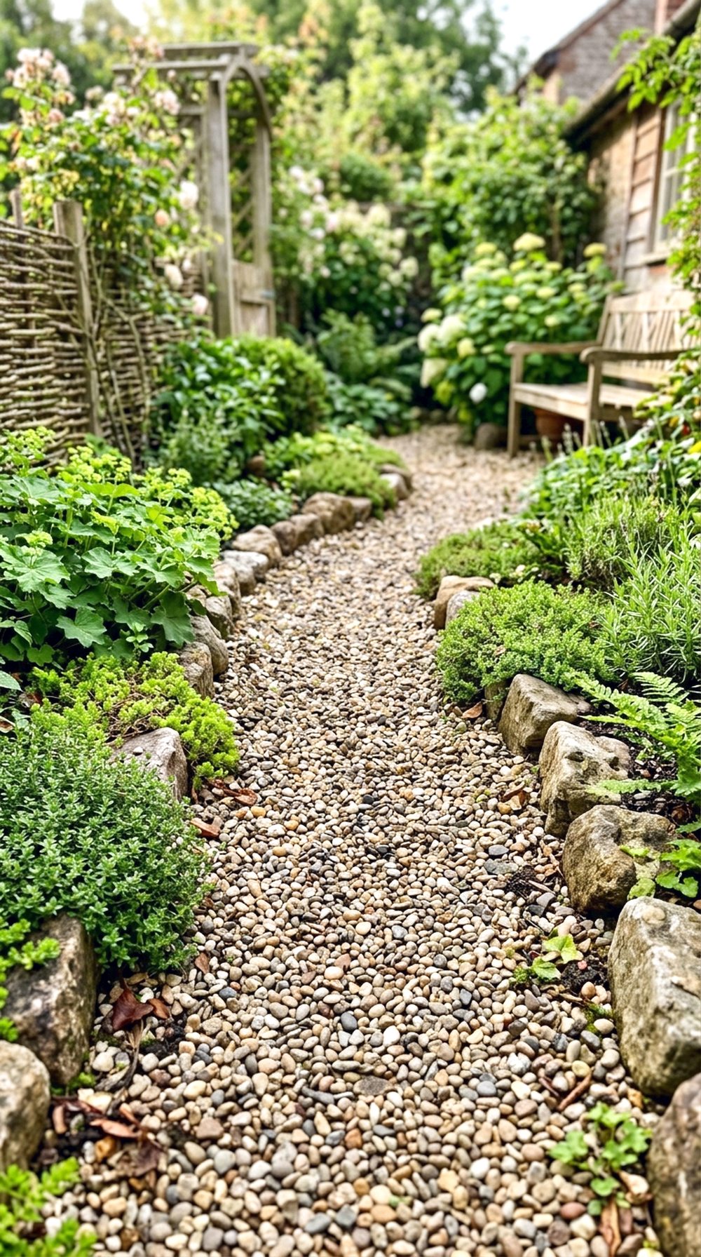 Gravel Garden Path
