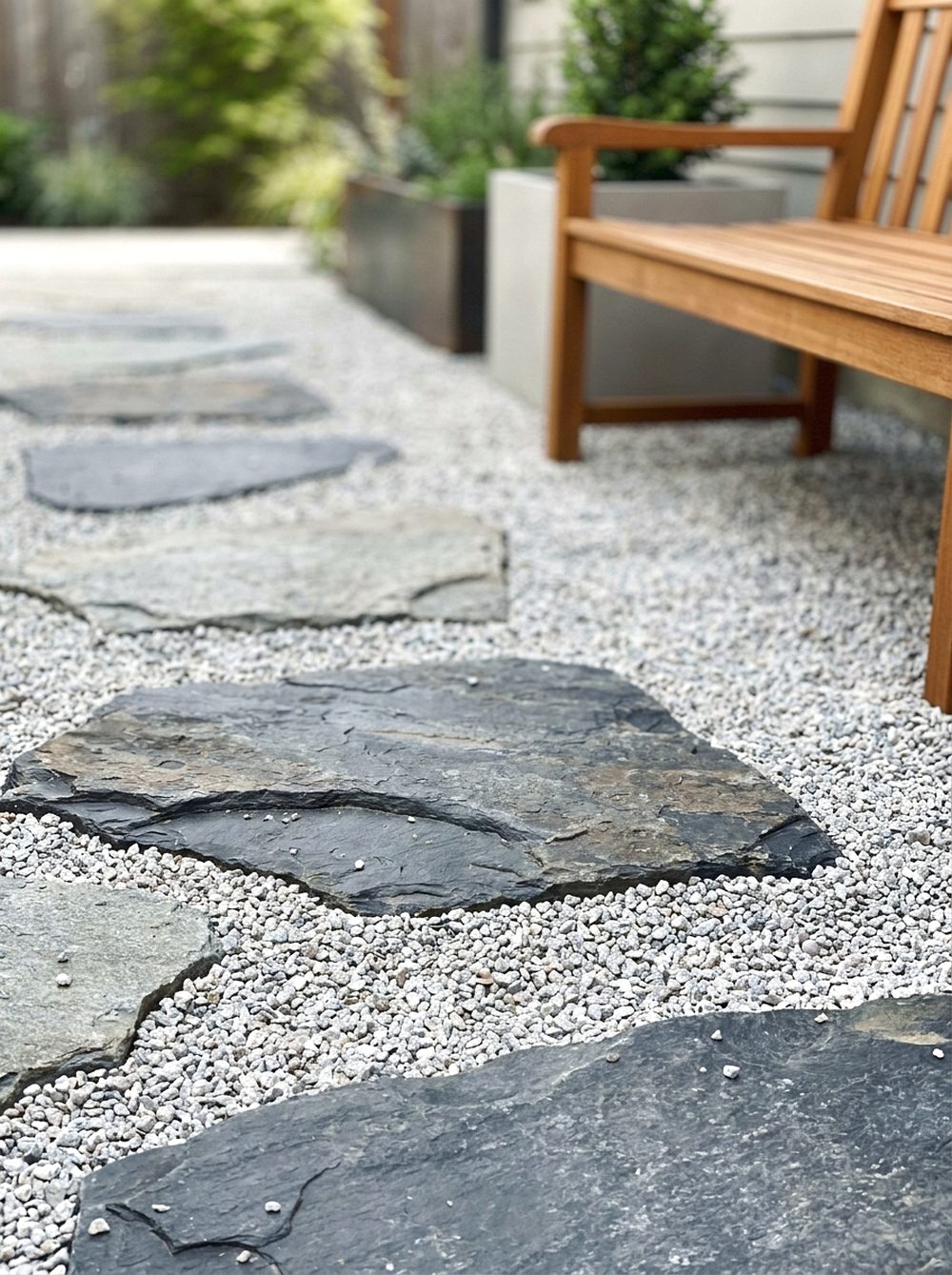 Gravel and Stone Path