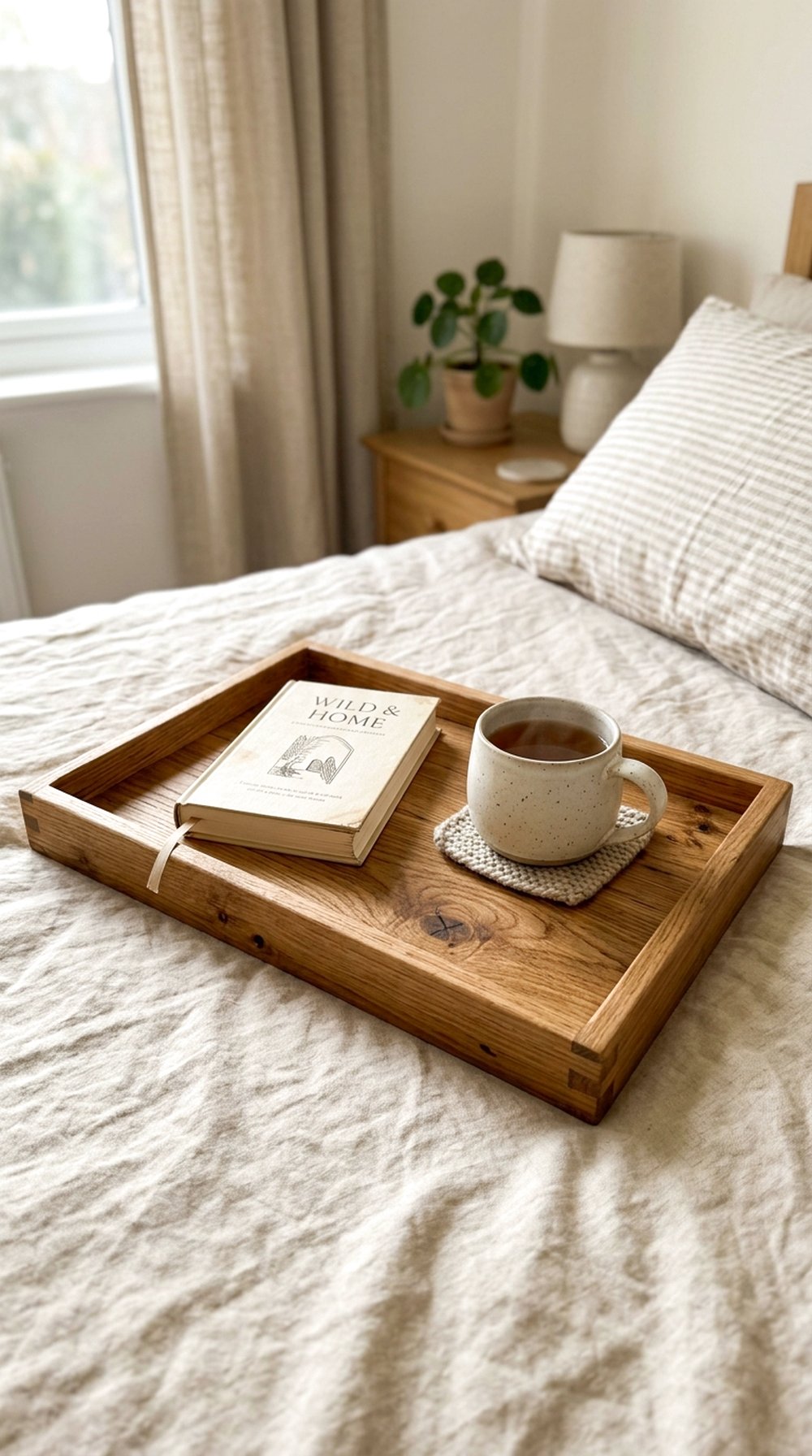 Handmade Bedside Tray
