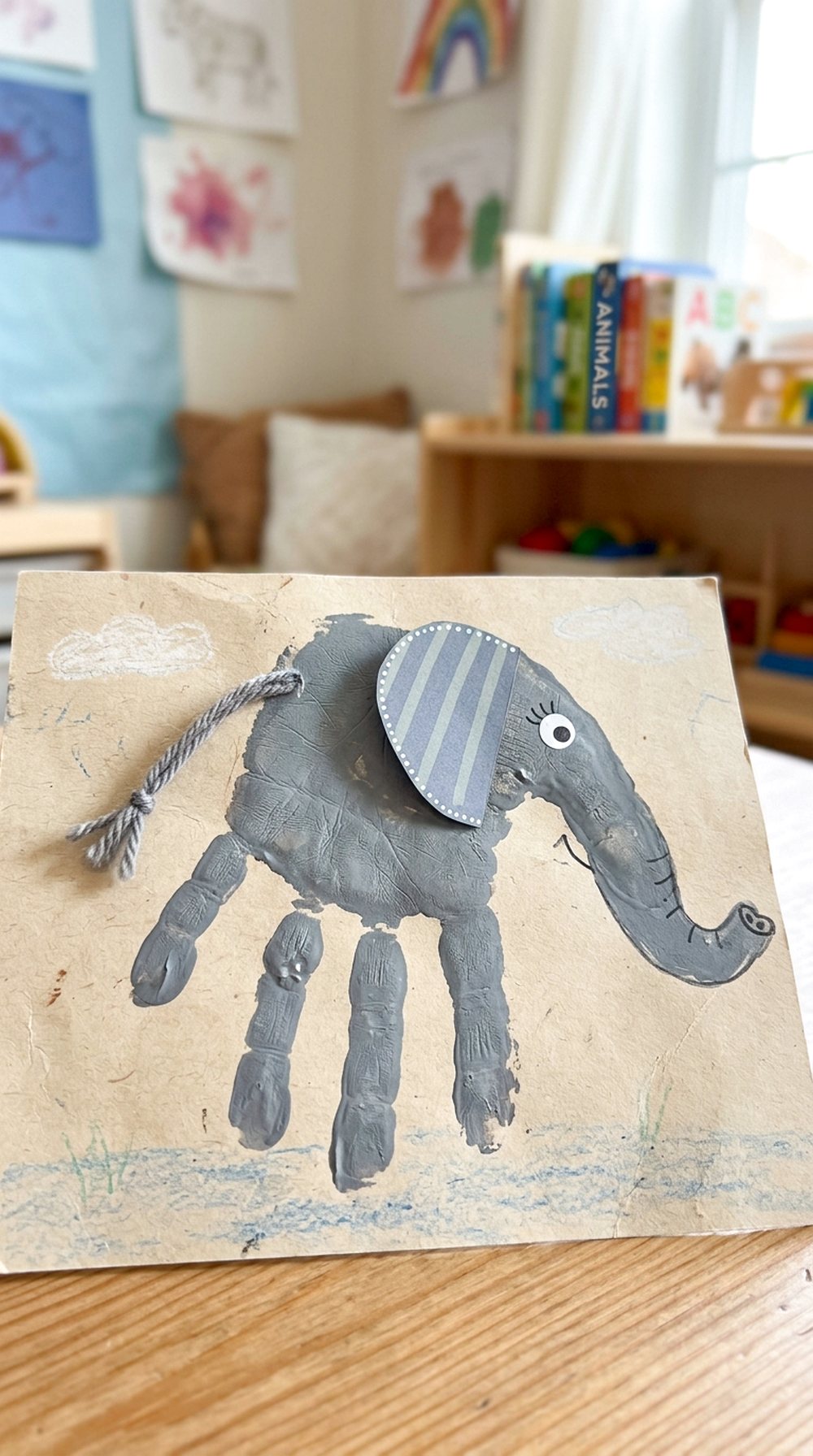 Handprint Elephant