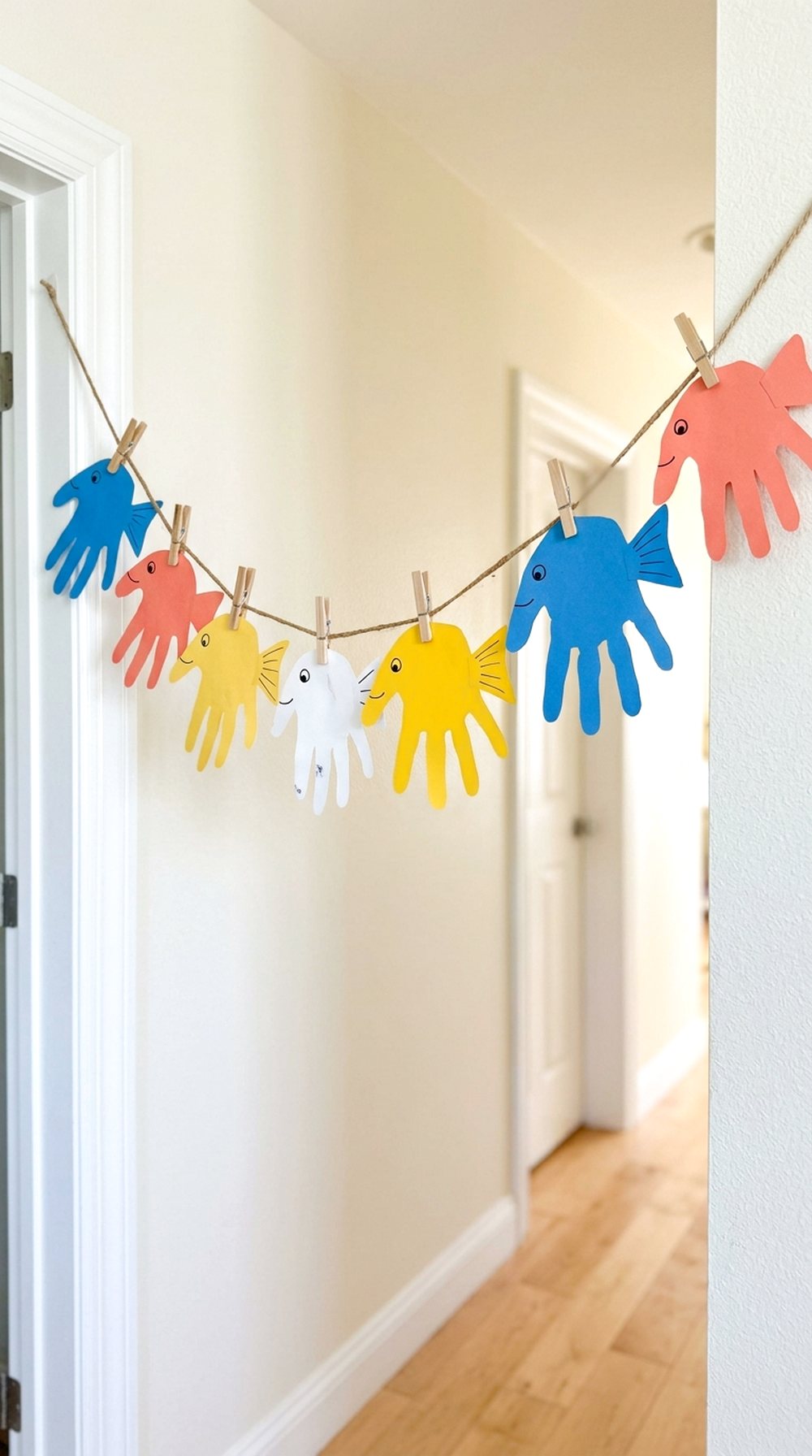 Handprint Fish Garland