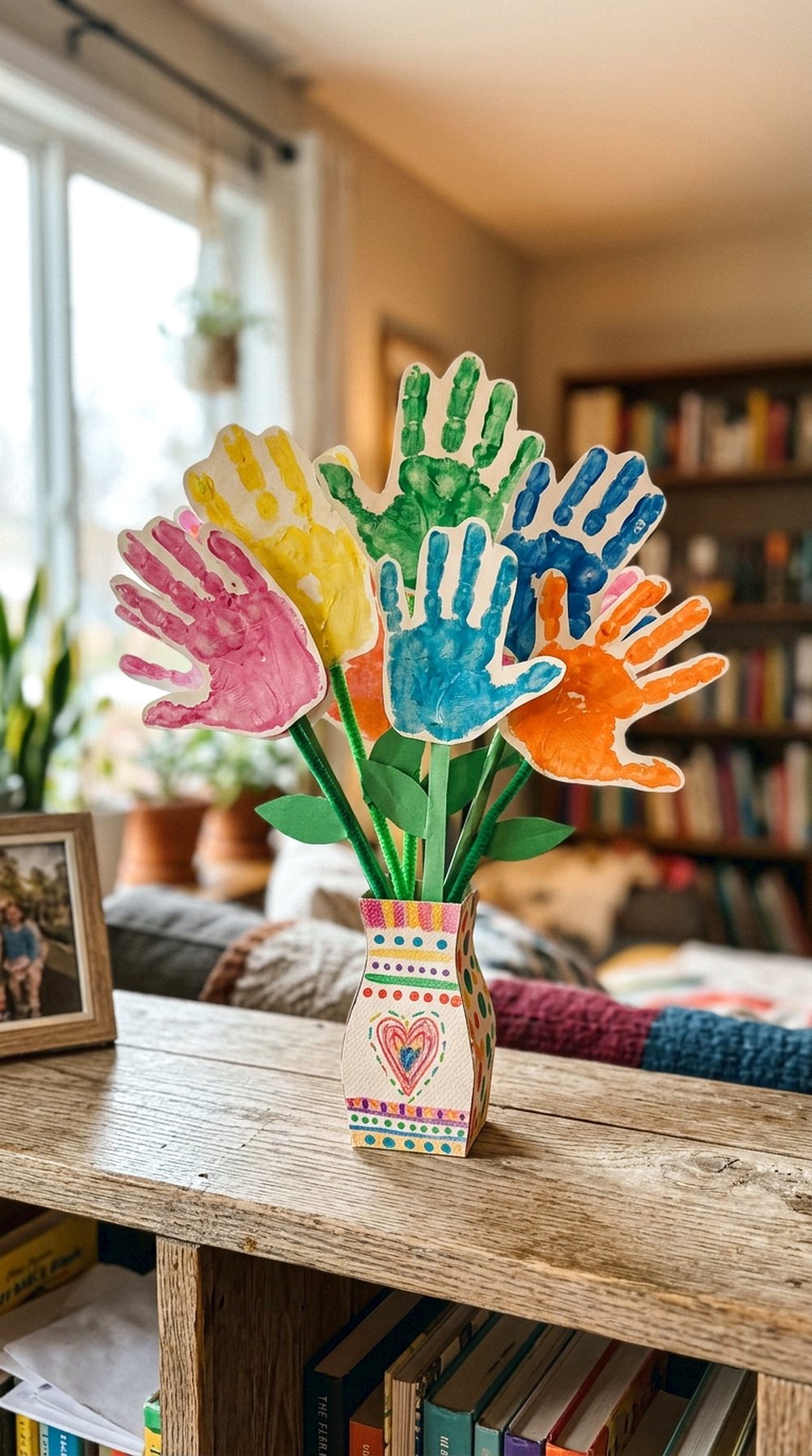 Handprint Flower Bouquet