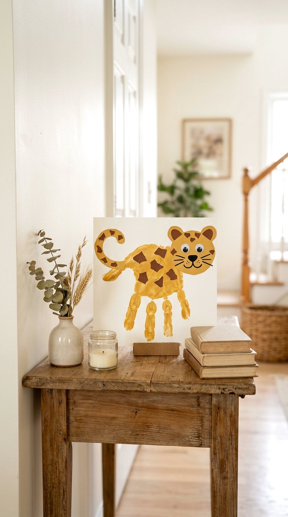 Handprint Leopard