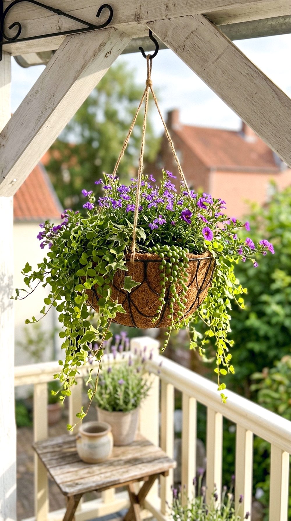 Hanging Basket Container Garden