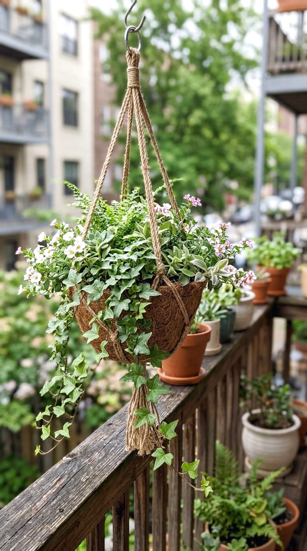 Hanging Basket Container Garden