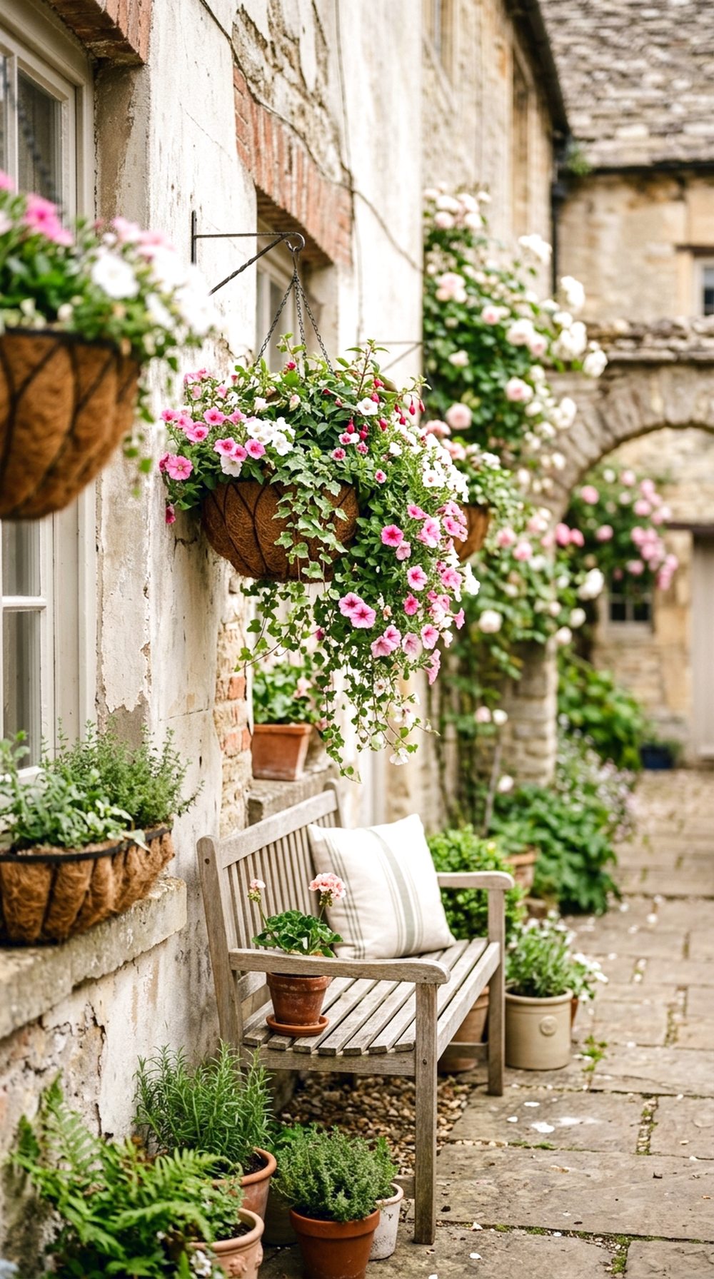 Hanging Basket Courtyard