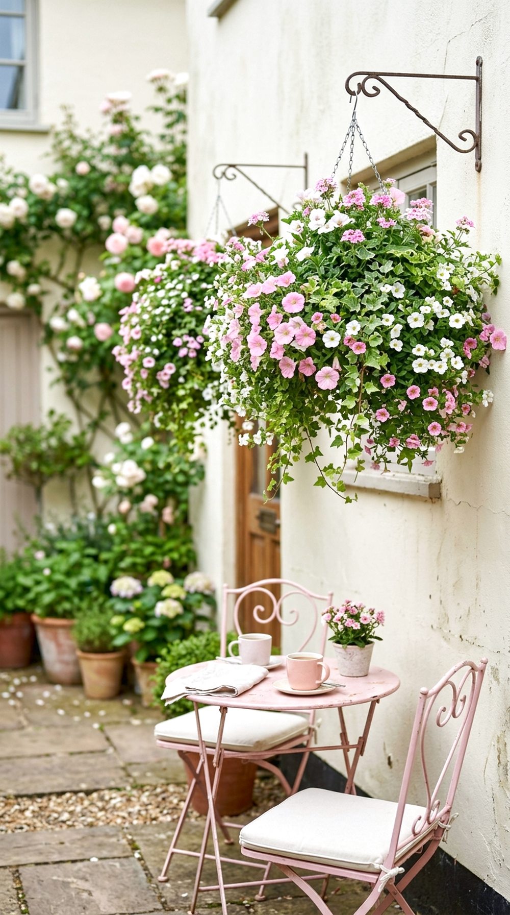 Hanging Basket Patio Garden