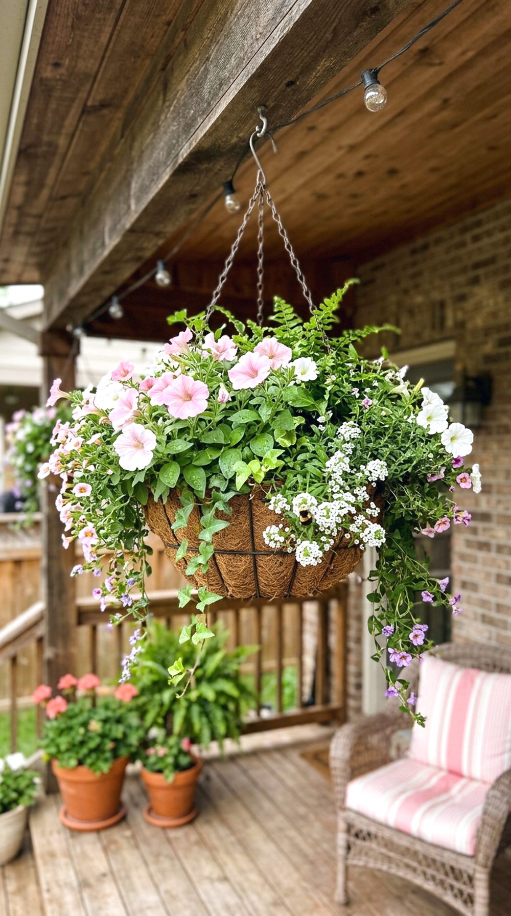 Hanging Basket Pollinator Spot