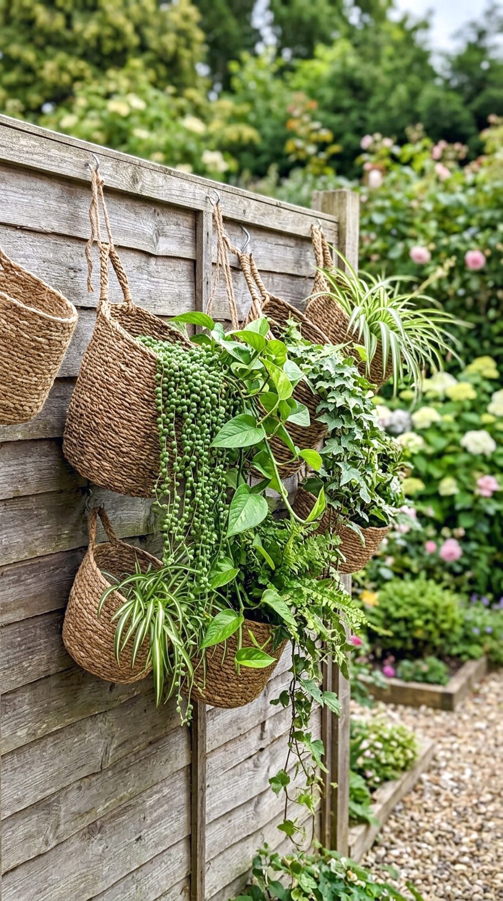Hanging Basket Wall