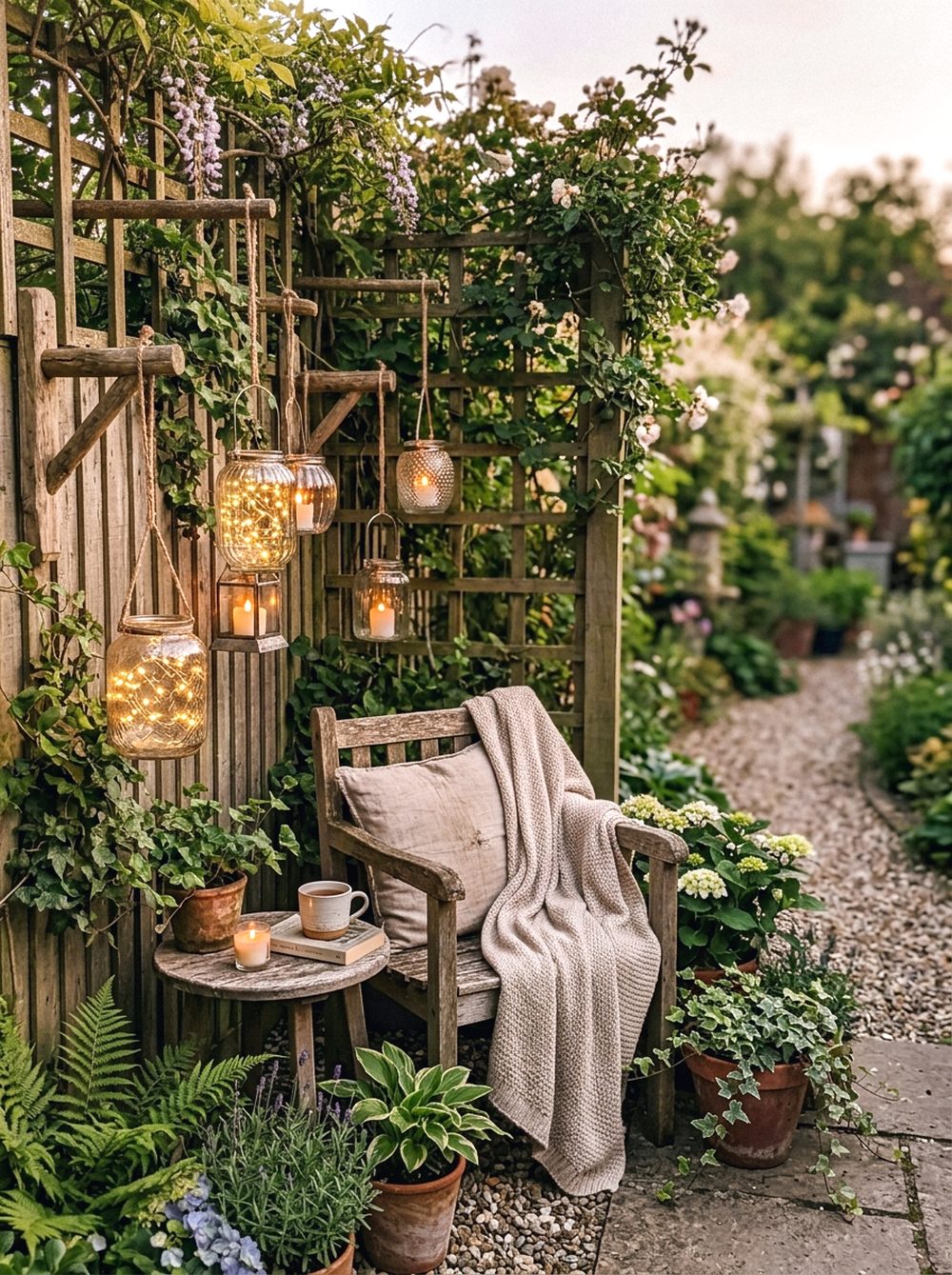 Hanging Lantern Escape Corner