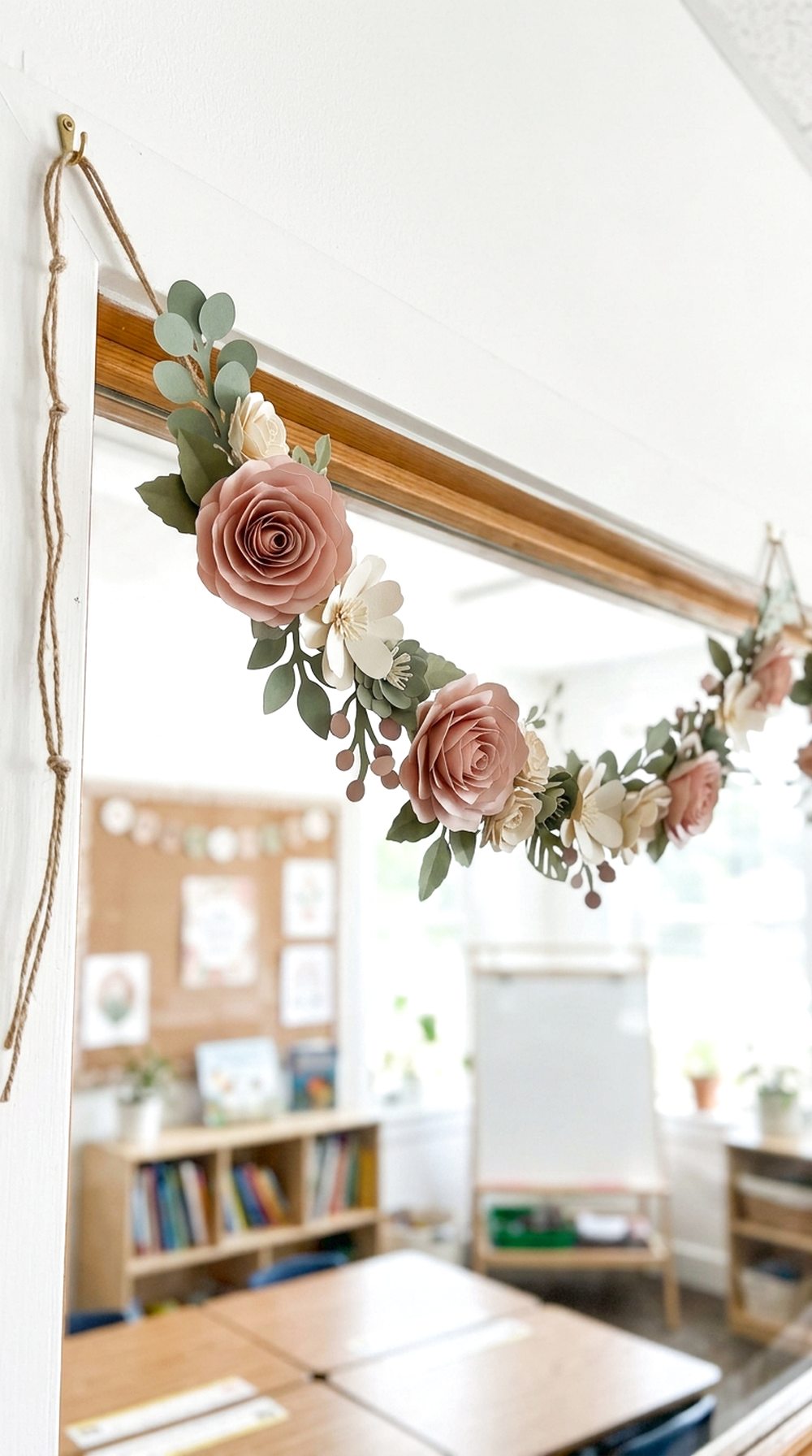 Hanging Paper Flower Garland