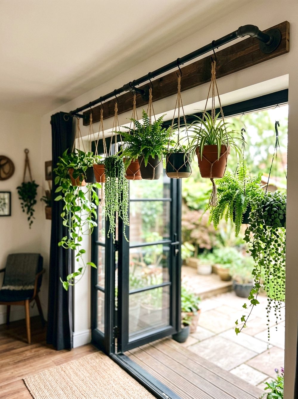 Hanging Plant Rail