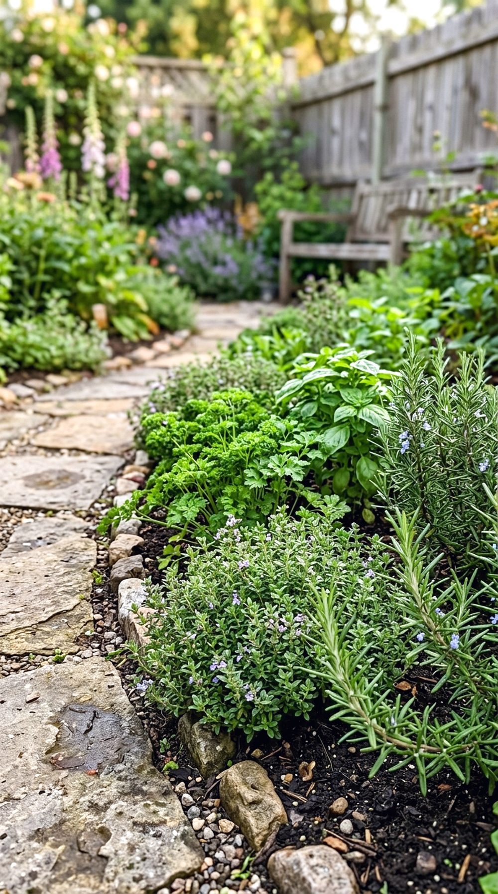 Herb Border Pathway