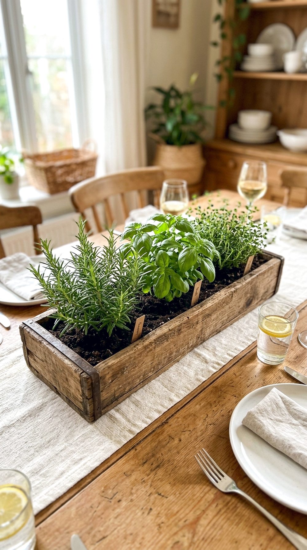Herb Garden Centerpiece