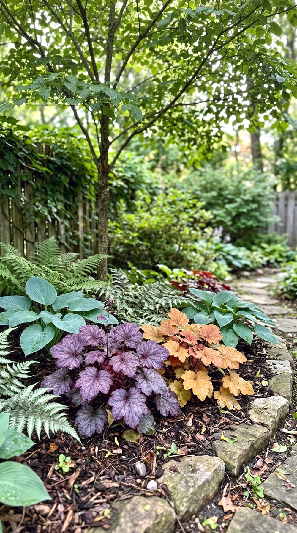 Heuchera Shade Garden
