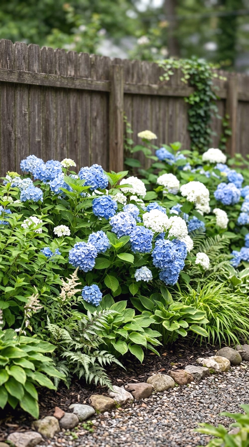 Hydrangea Shade Border