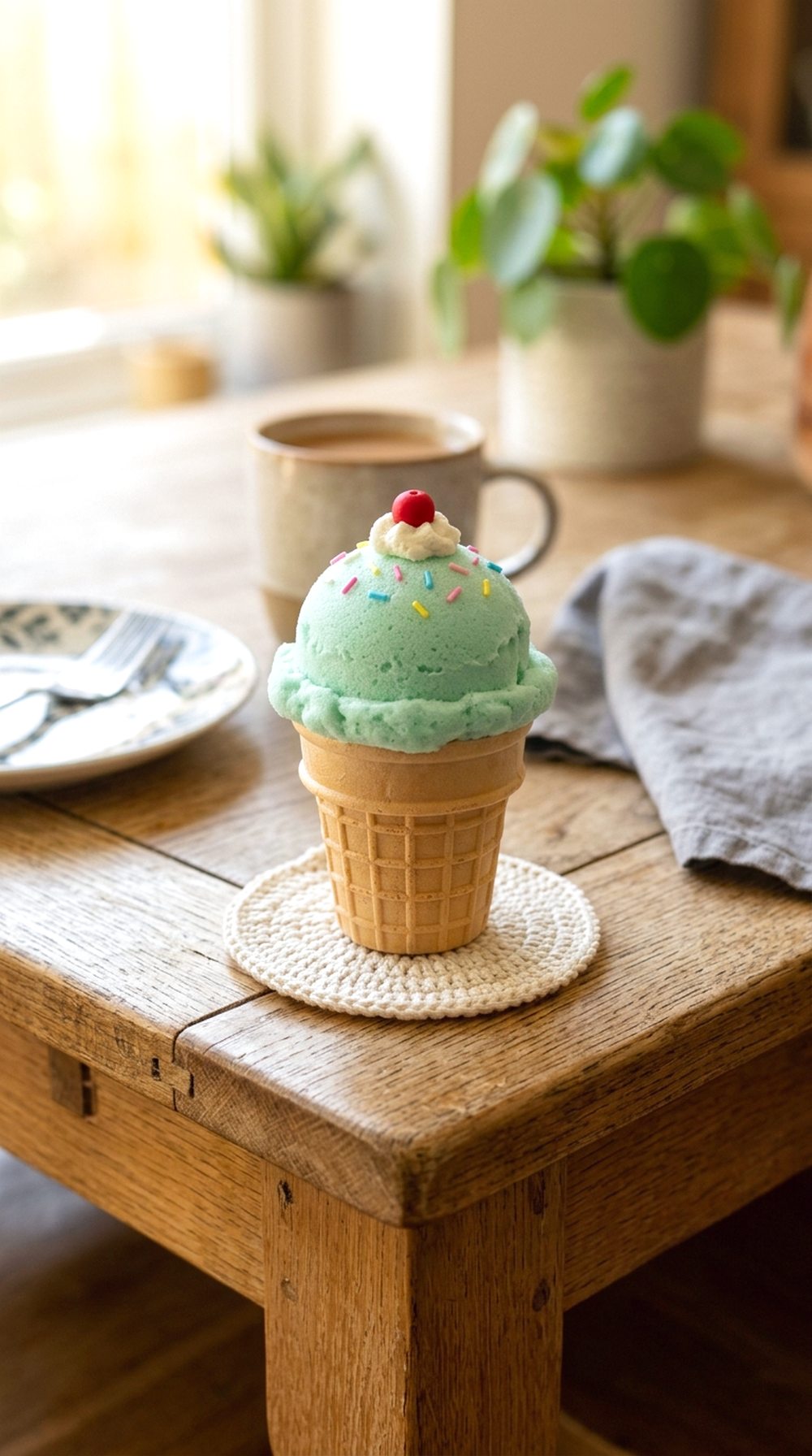 Ice Cream Cone Squishy