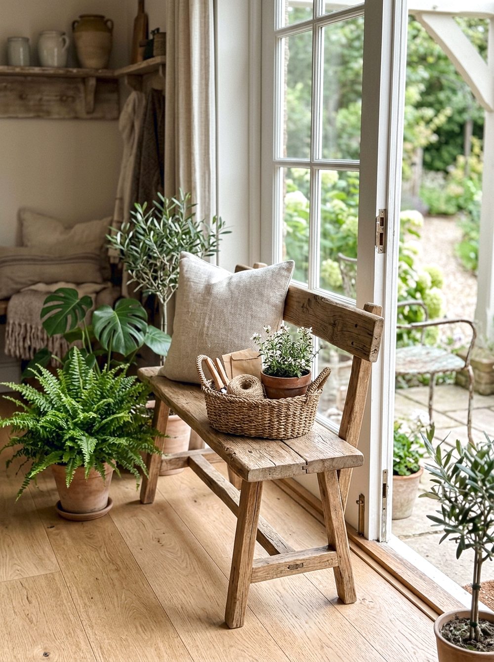 Indoor Outdoor Garden Bench