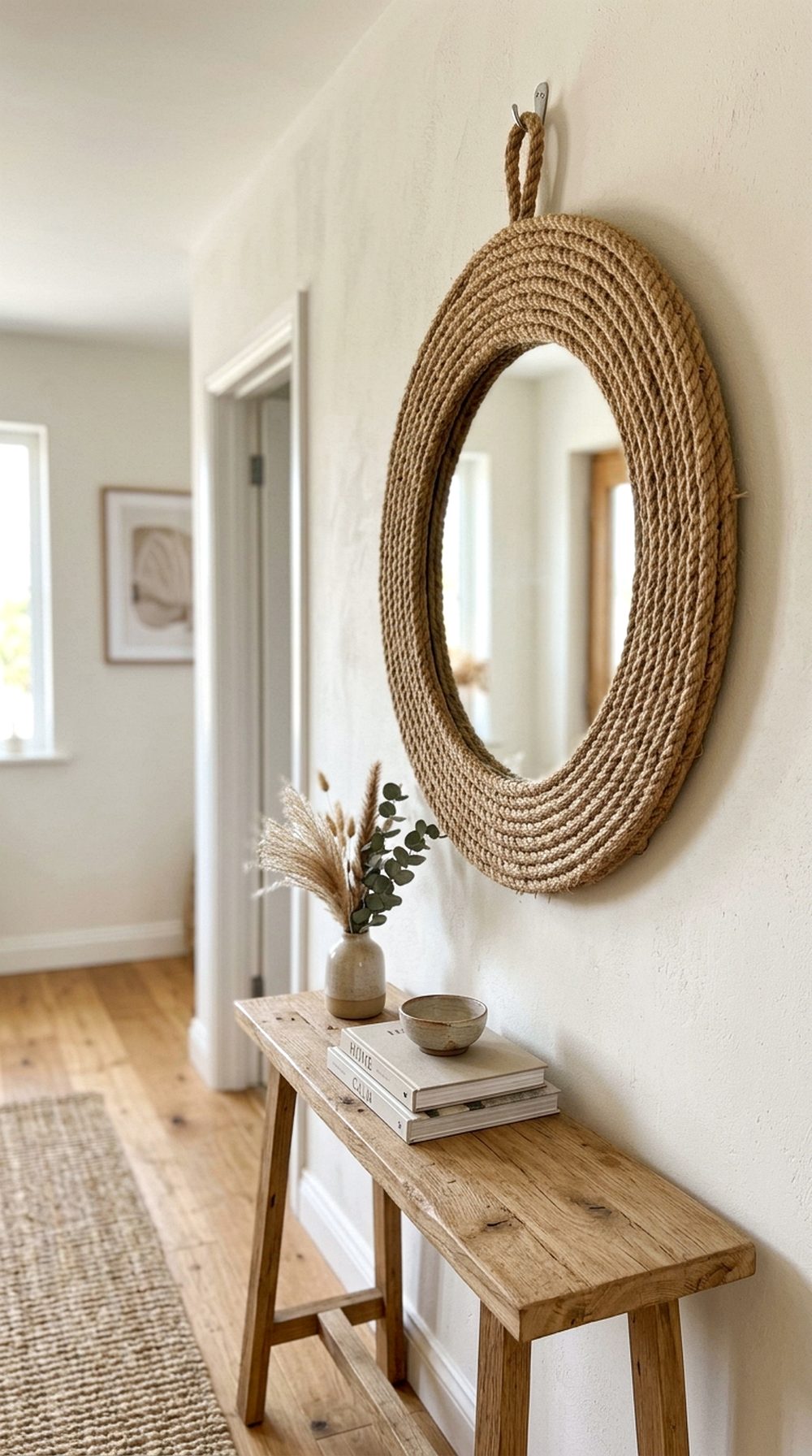 Jute Rope Mirror