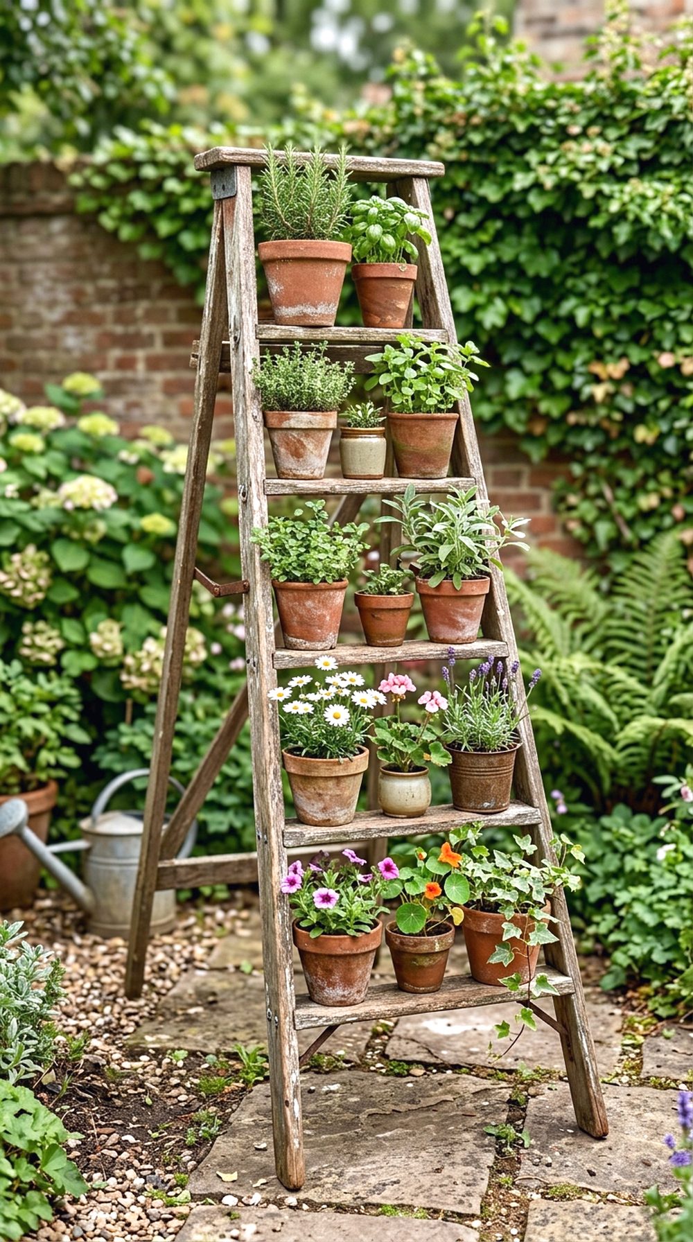 Ladder Garden Display