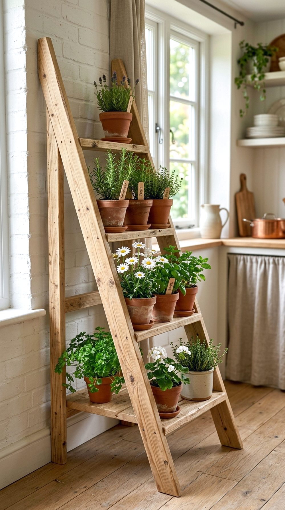Ladder Plant Stand
